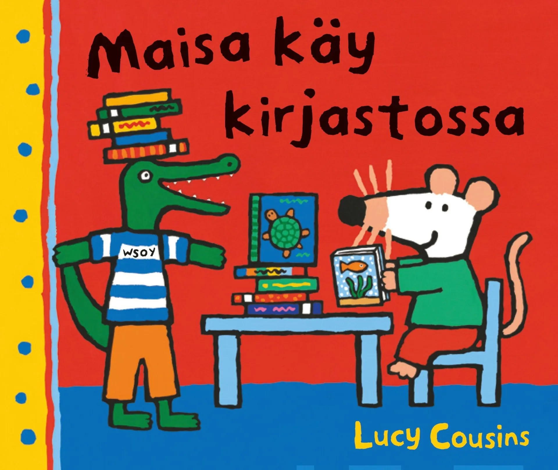 Maisa käy kirjastossa