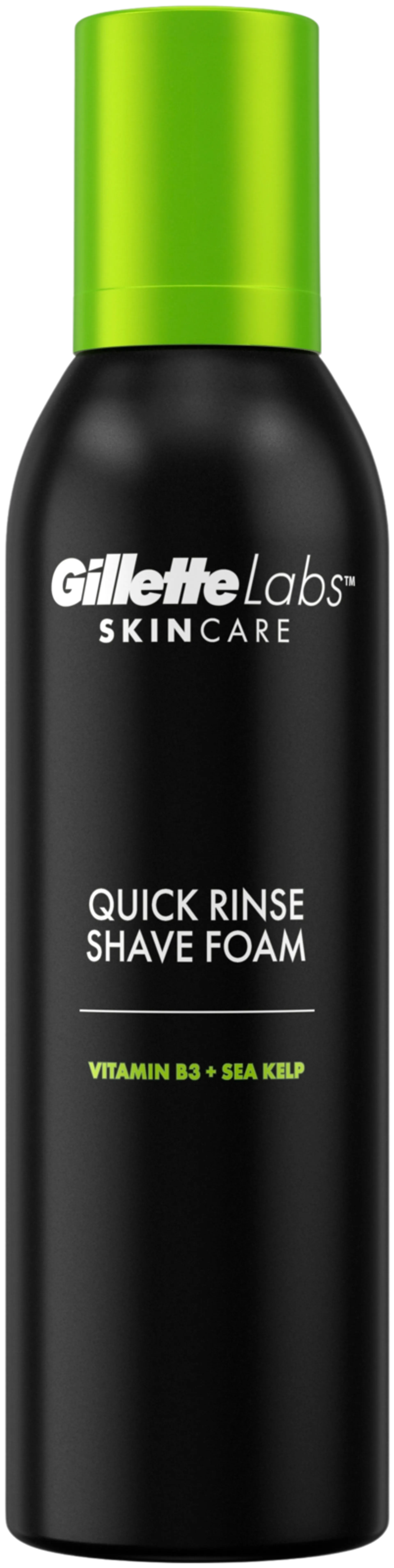 Gillette Labs Quick Rinse Shave Foam 240ml parranajovaahto