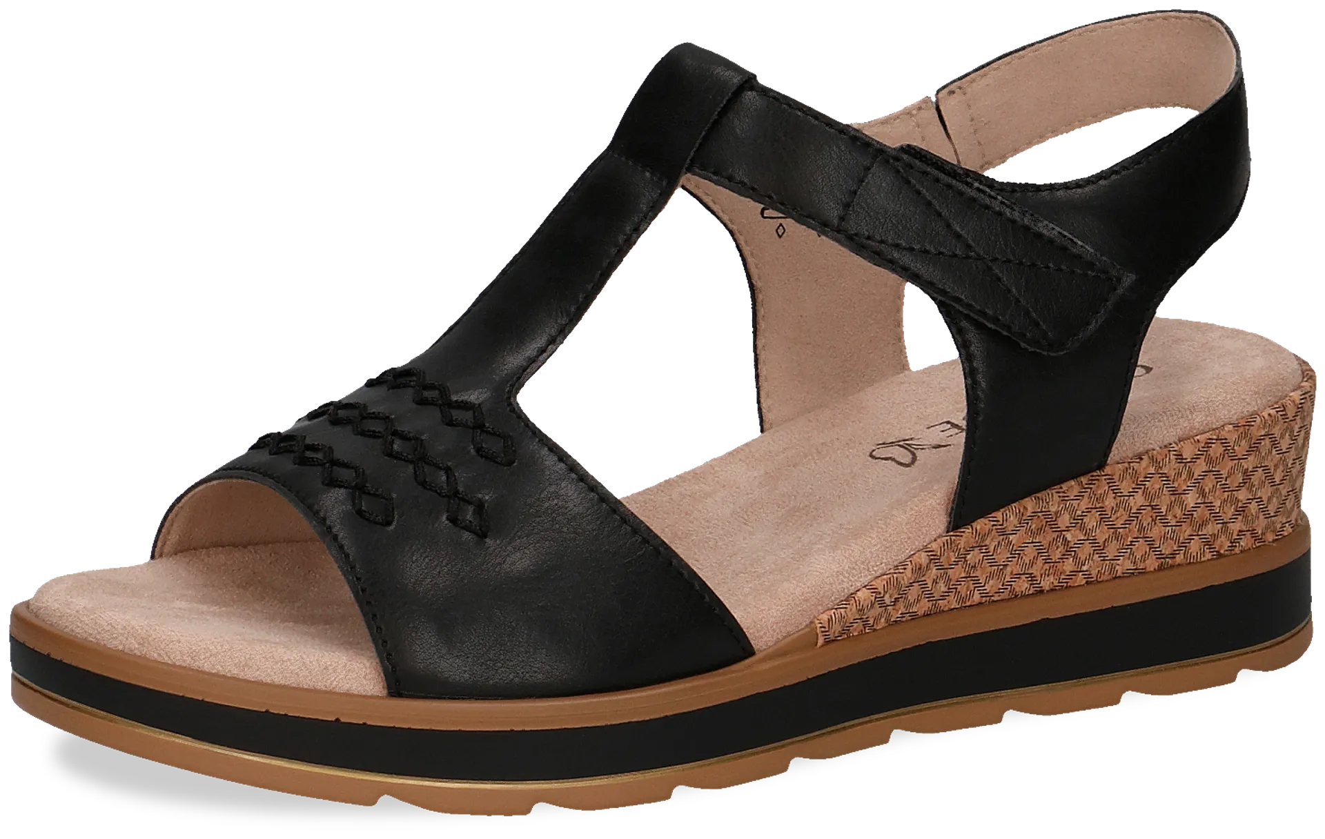 Caprice naisten sandaali - Black Nappa - 3