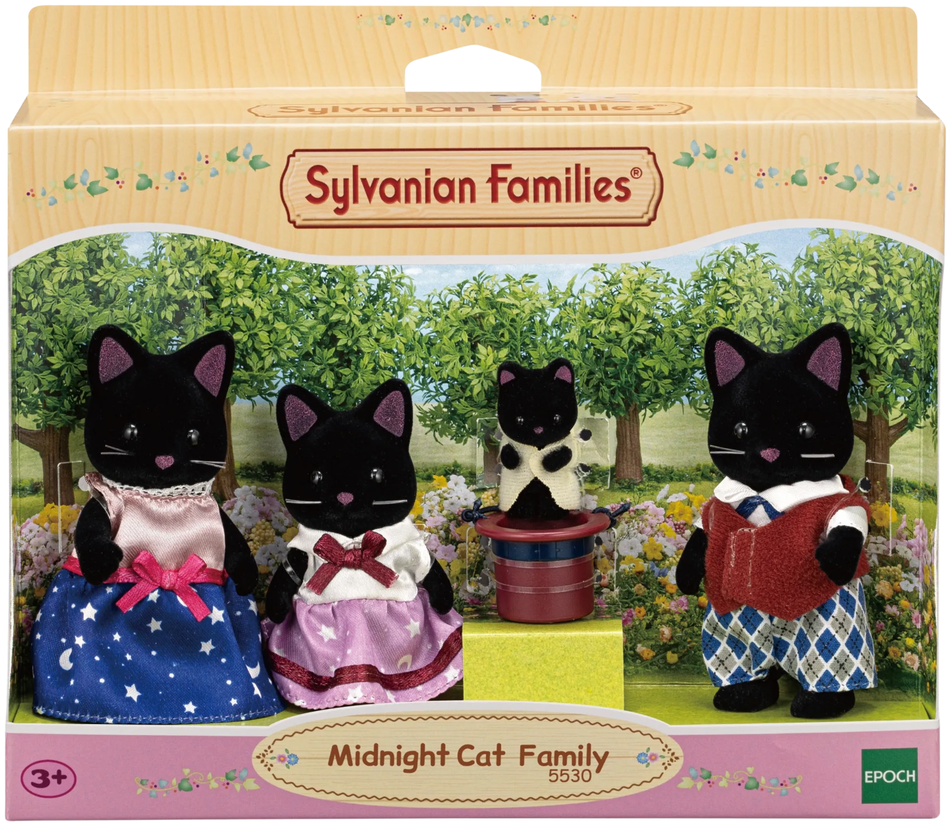 Sylvanian Families Musta kissaperhe - 1