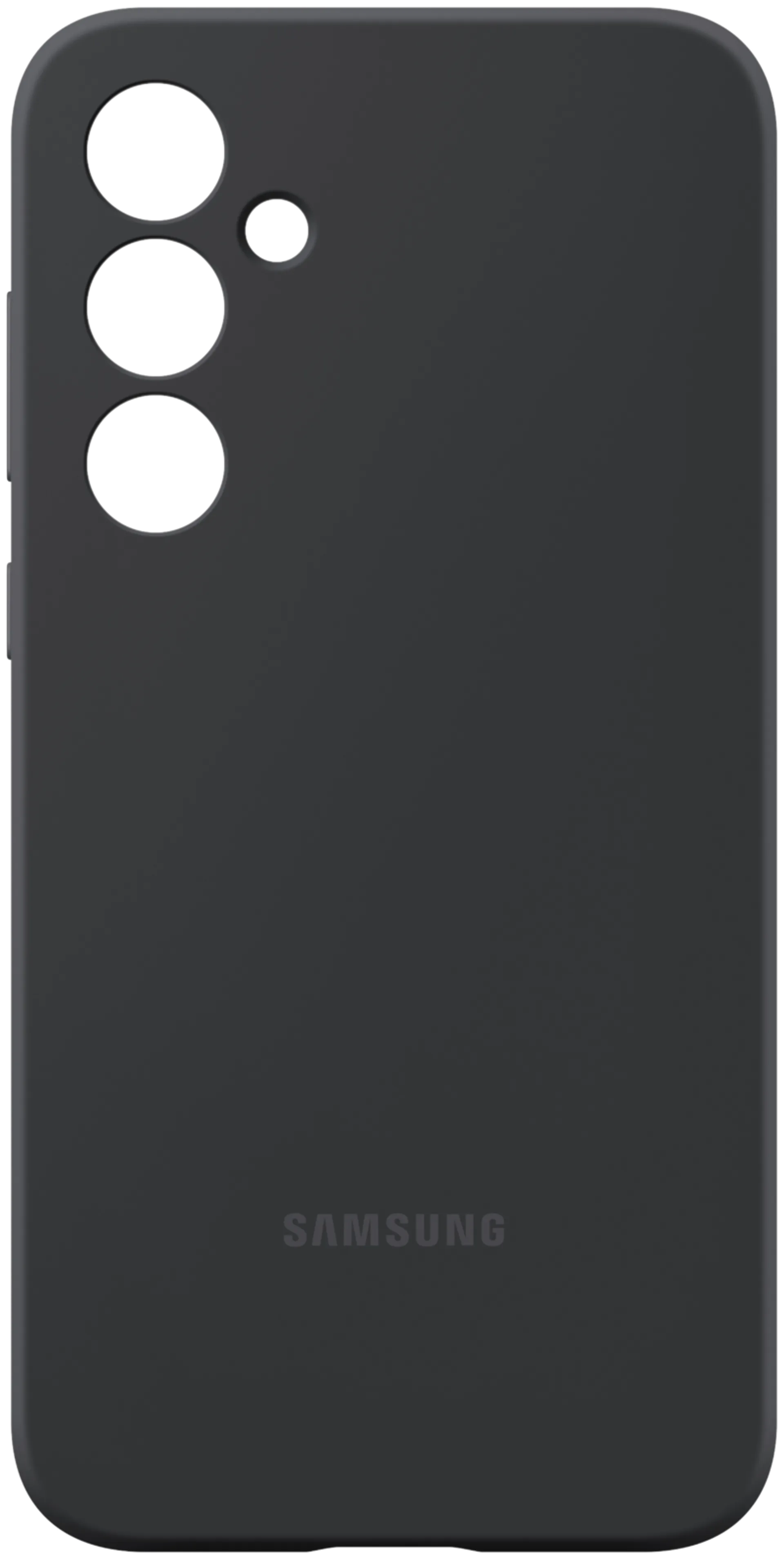 Samsung Galaxy A35 silicone case suojakuori musta - 4