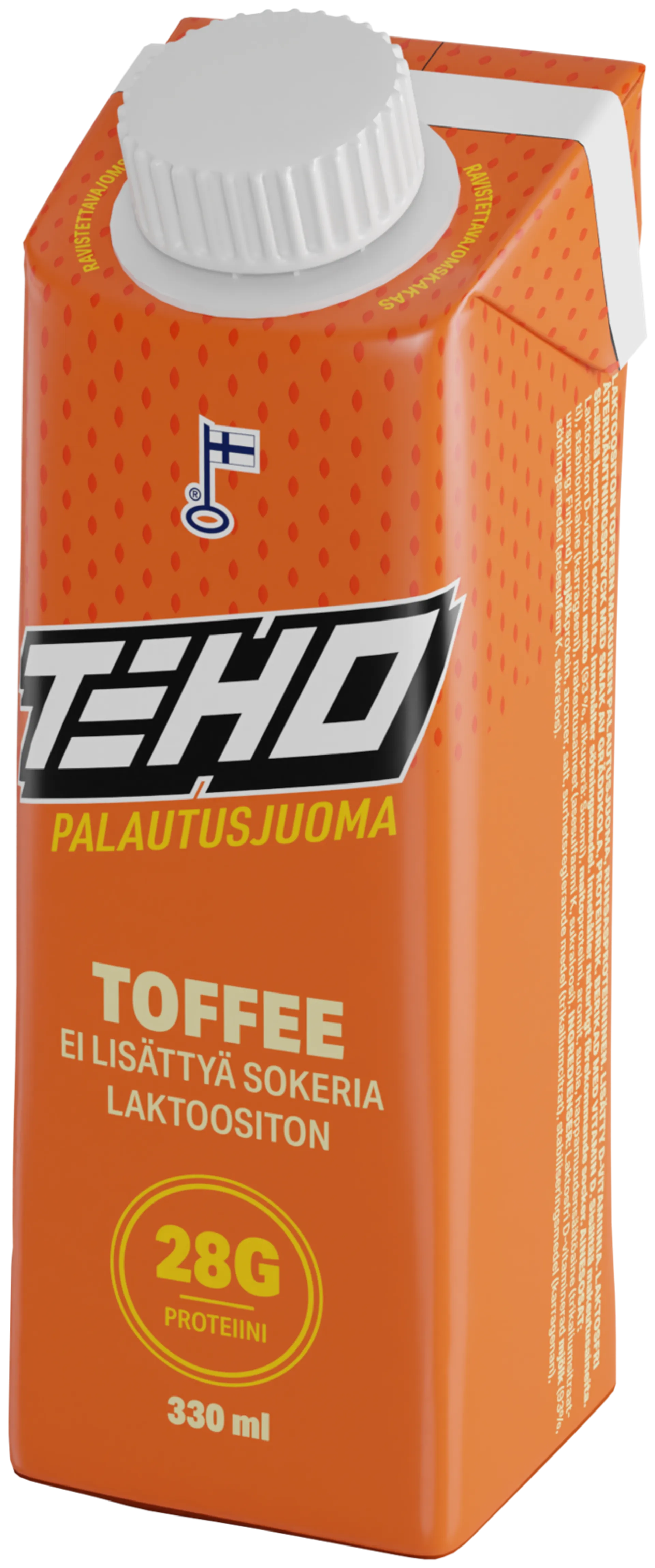 TEHO Toffee palautusjuoma 0,33 l