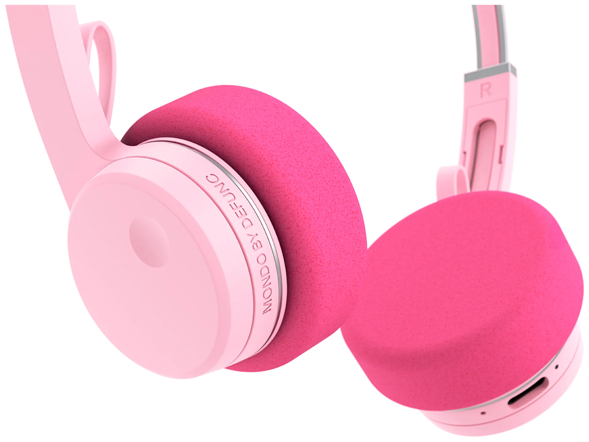 Mondo Bluetooth sankakuulokkeet Freestyle pinkki - 2