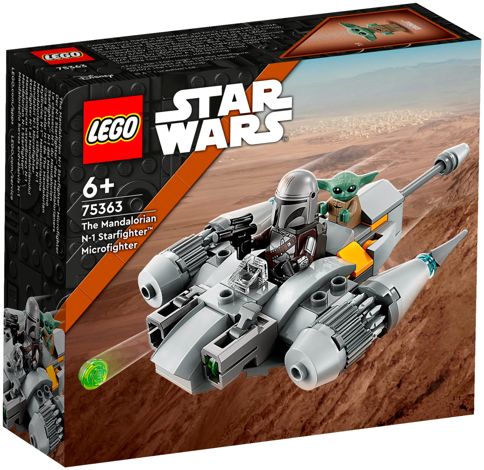 LEGO Star Wars TM 75363 Mandalorialaisen N-1-tähtihävittäjä – mikrohävittäjä - 2