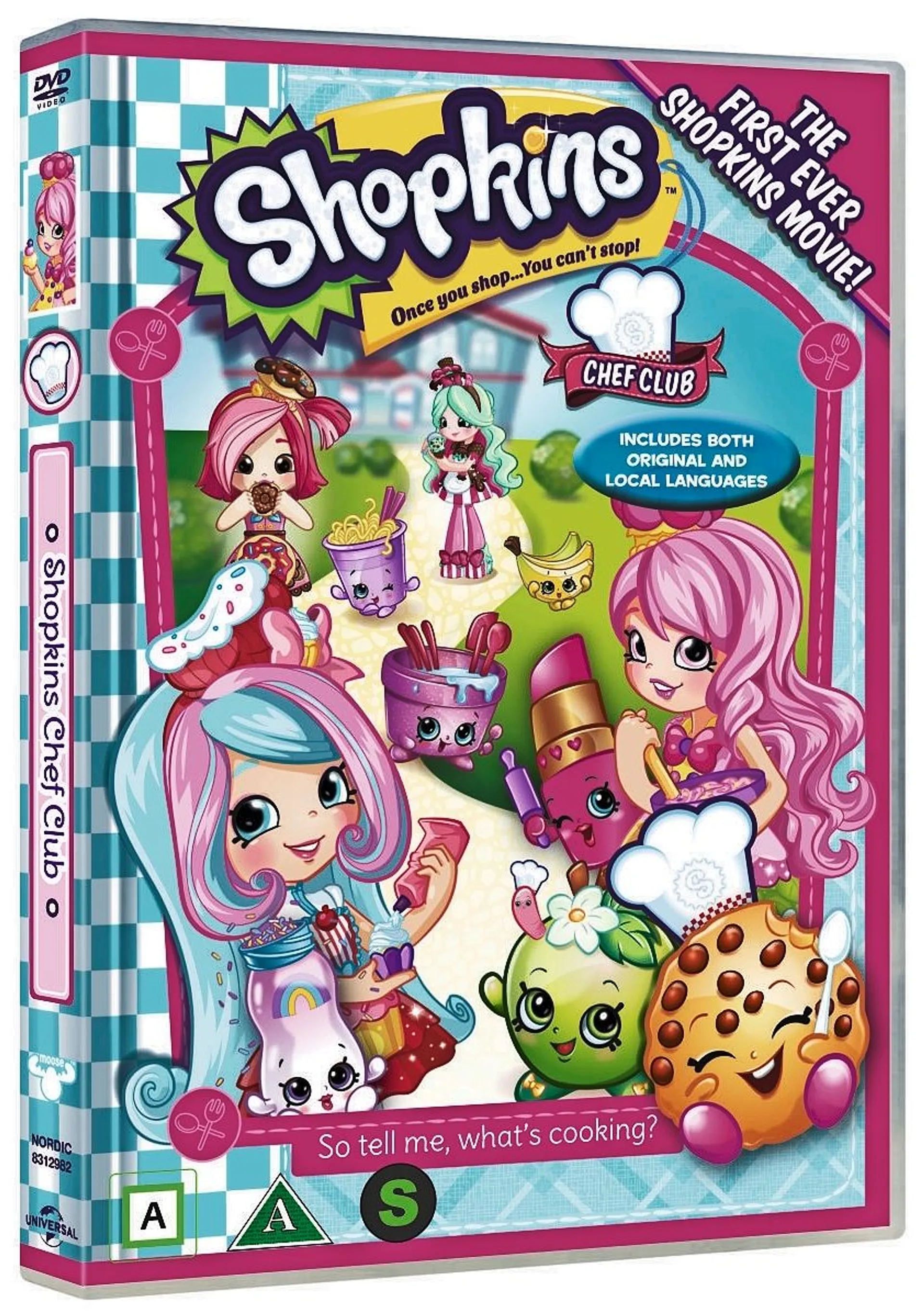 Shopkins Kokkiklubi DVD