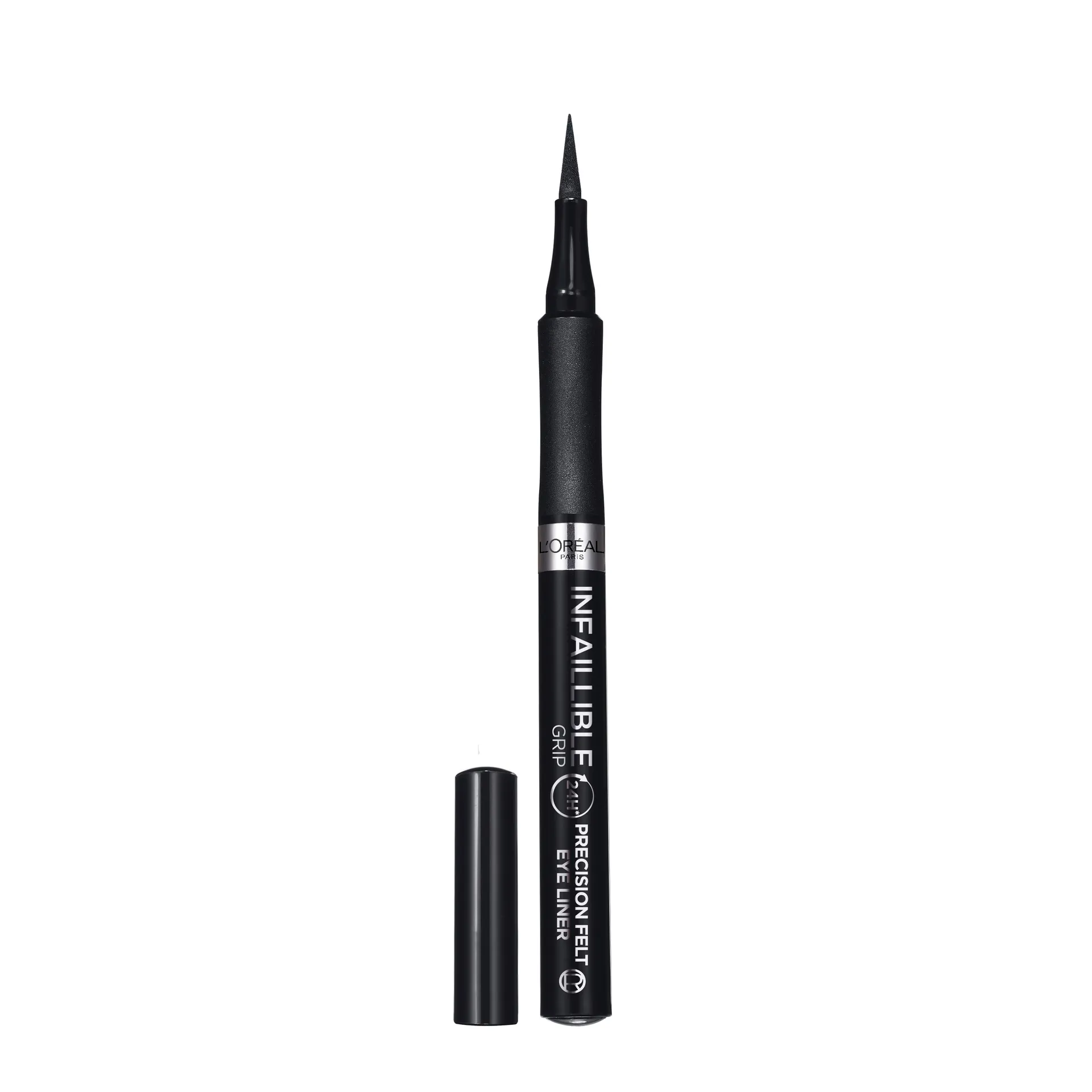 L'Oréal Paris Infaillible Grip 24H Precision Felt eyeliner 01 Black nestemäinen silmänrajausväri 1 kpl - 01 black - 1