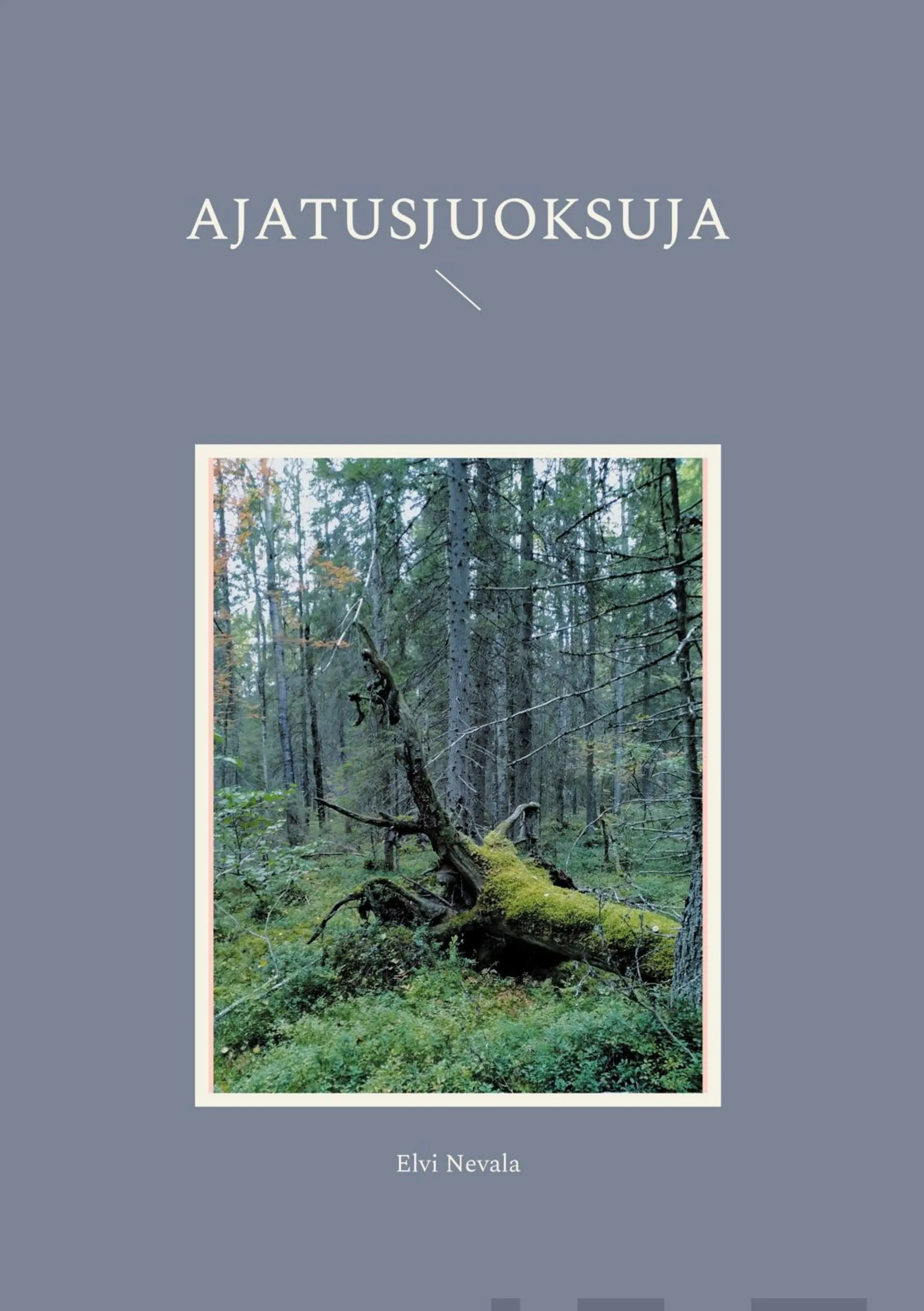 Nevala, Ajatusjuoksuja (Ajatuspolkuja) - Runoja mietteitä