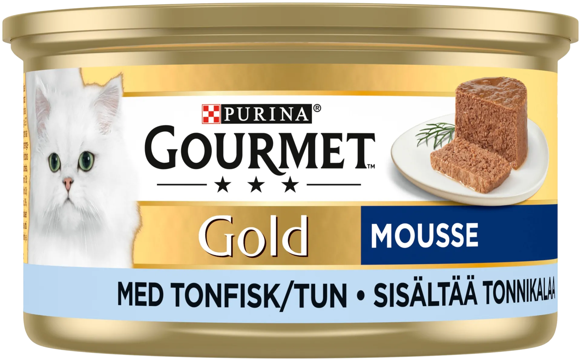 Gourmet 85g Gold Tonnikala Mousse kissanruoka