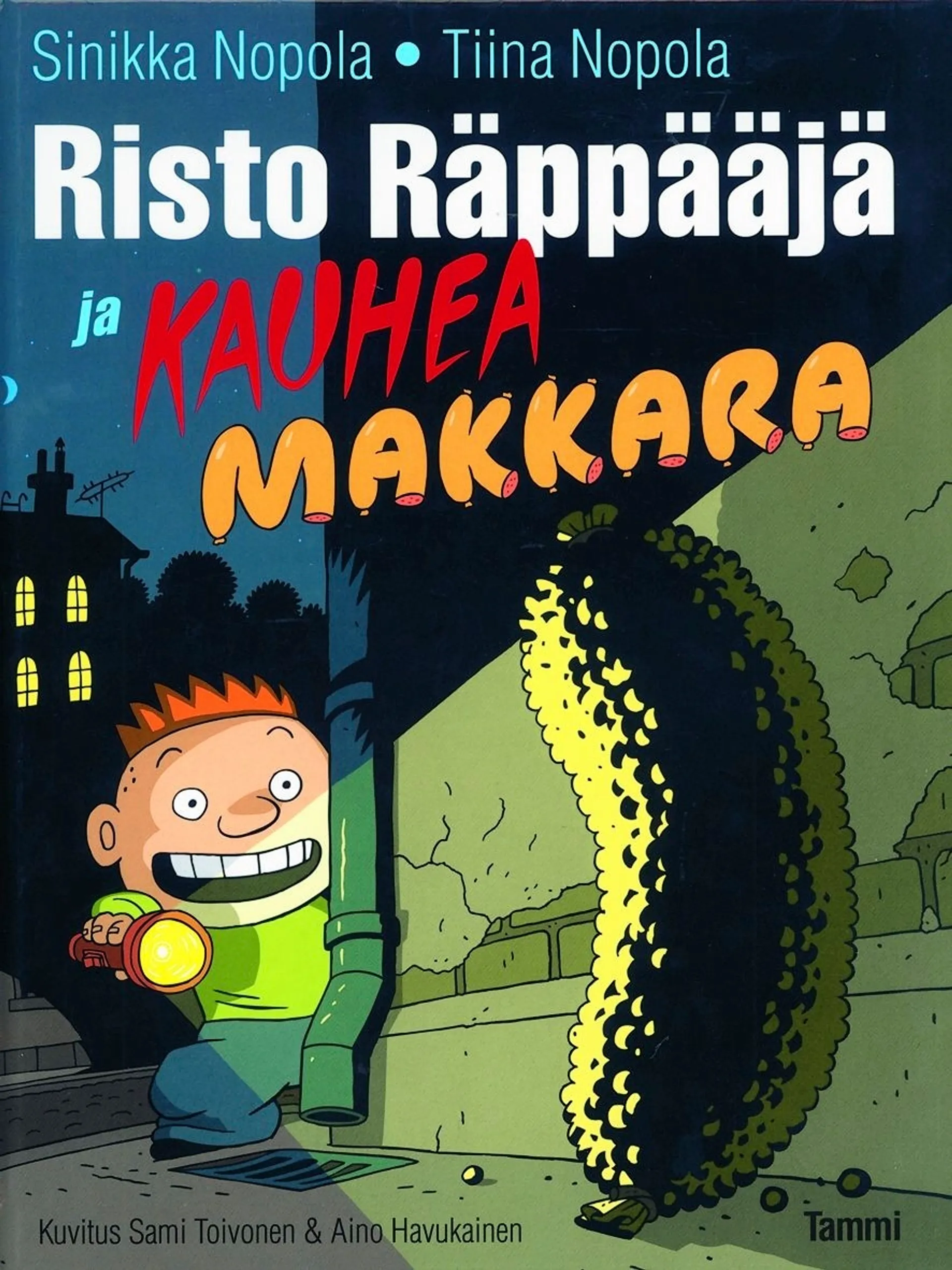 Nopola, Risto Räppääjä ja kauhea makkara