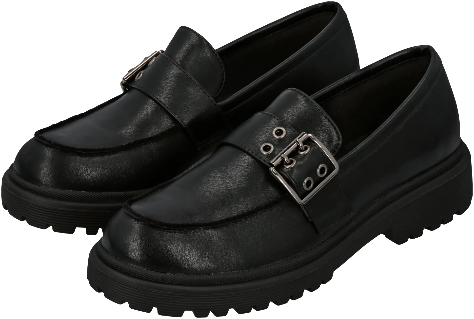 WKLY. naisten loaferit Thea - BLACK - 3