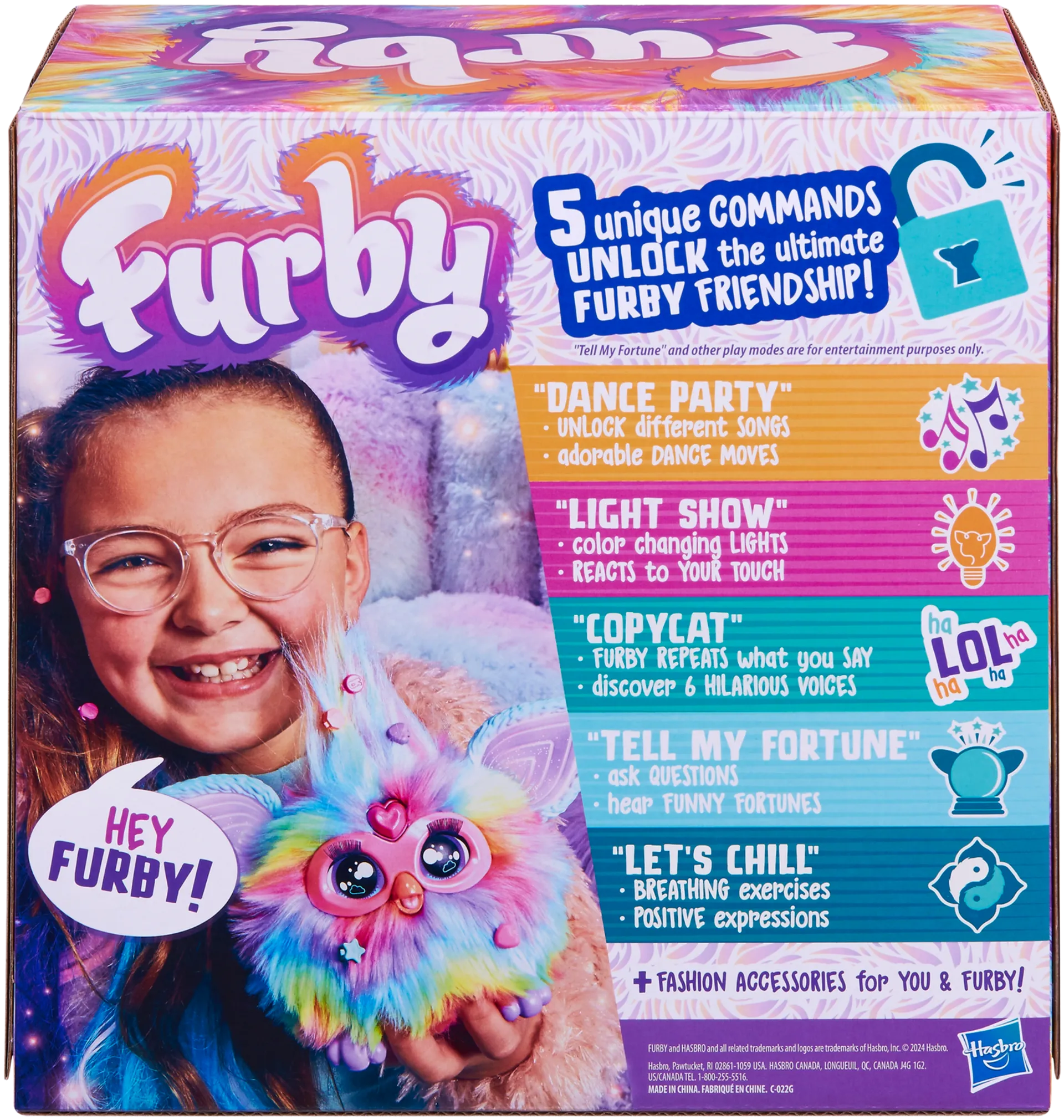 Furby interaktiivinen lelu Furby Tie Dye - 4