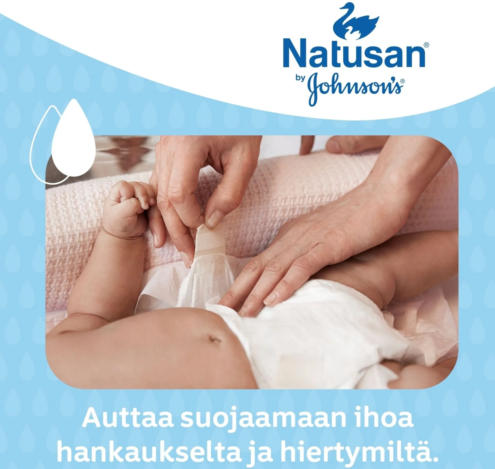 Natusan by Johnson's Baby Powder talkki 100g - 3