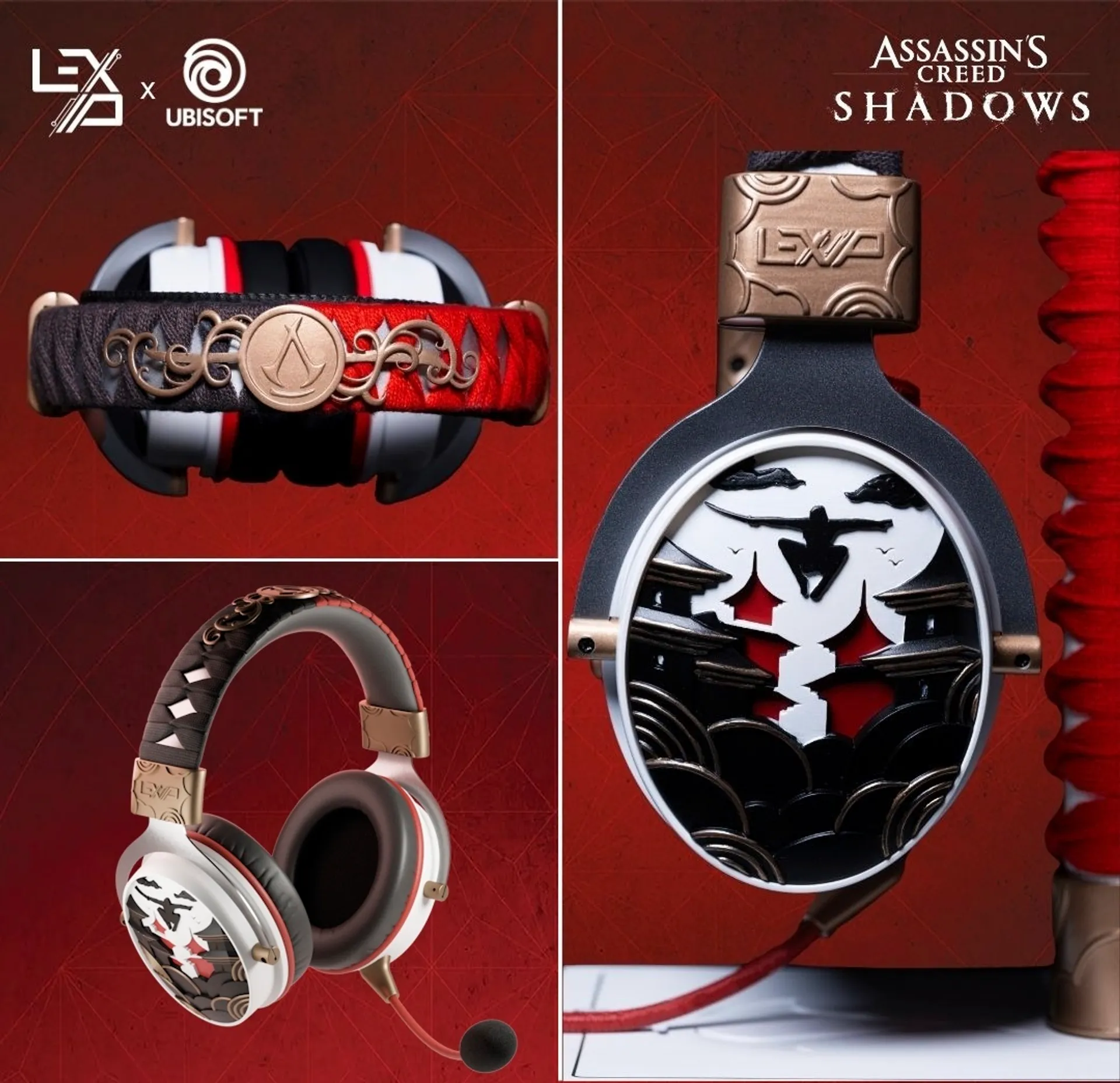 Lexip Assassins Creed Shadows Assassin bundle (PC peli, pelikuulokkeet, peliohjain) - 3