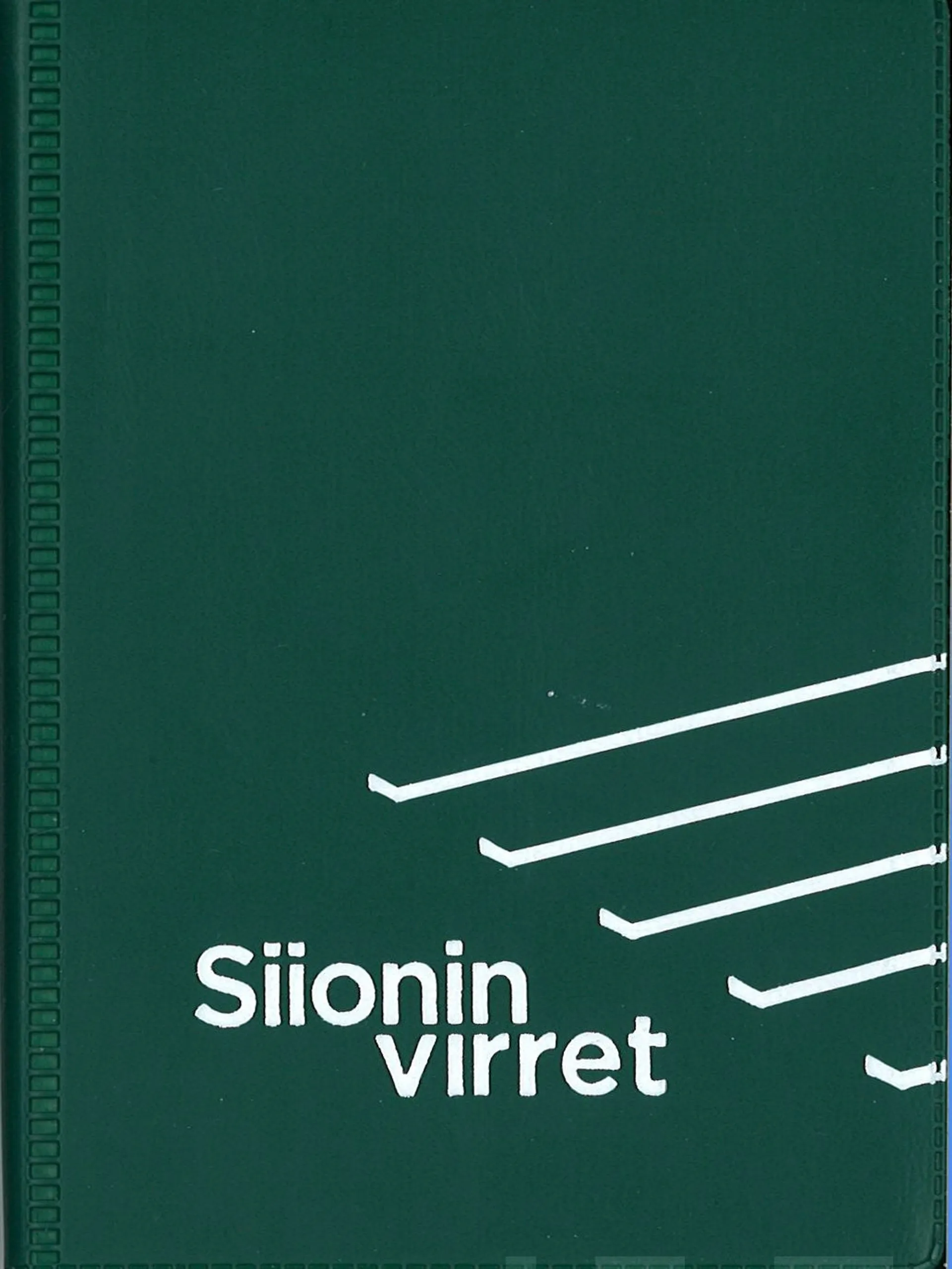 Siionin virret (vihreä, nuottipainos, iso teksti, 125x185 mm)