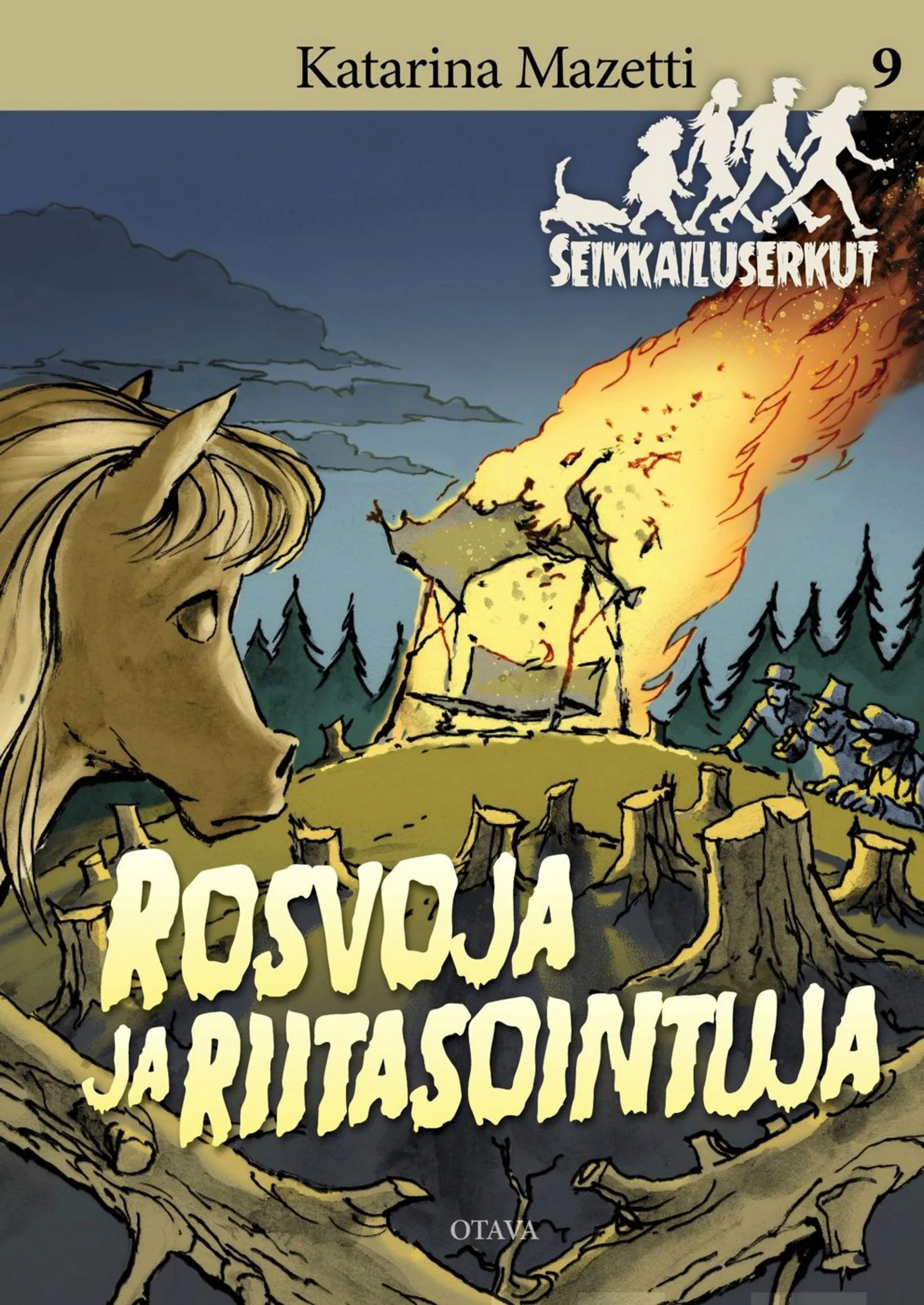 Mazetti, Rosvoja ja riitasointuja - Seikkailuserkut 9