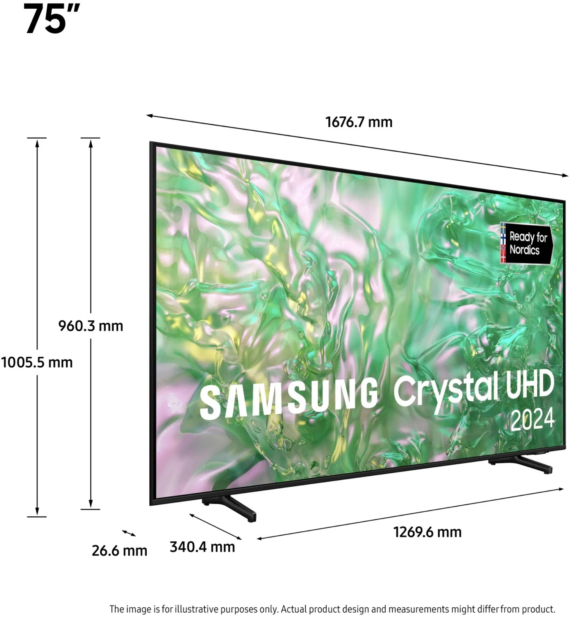 Samsung 75" 4K UHD Smart TV TU75DU8005 - 5