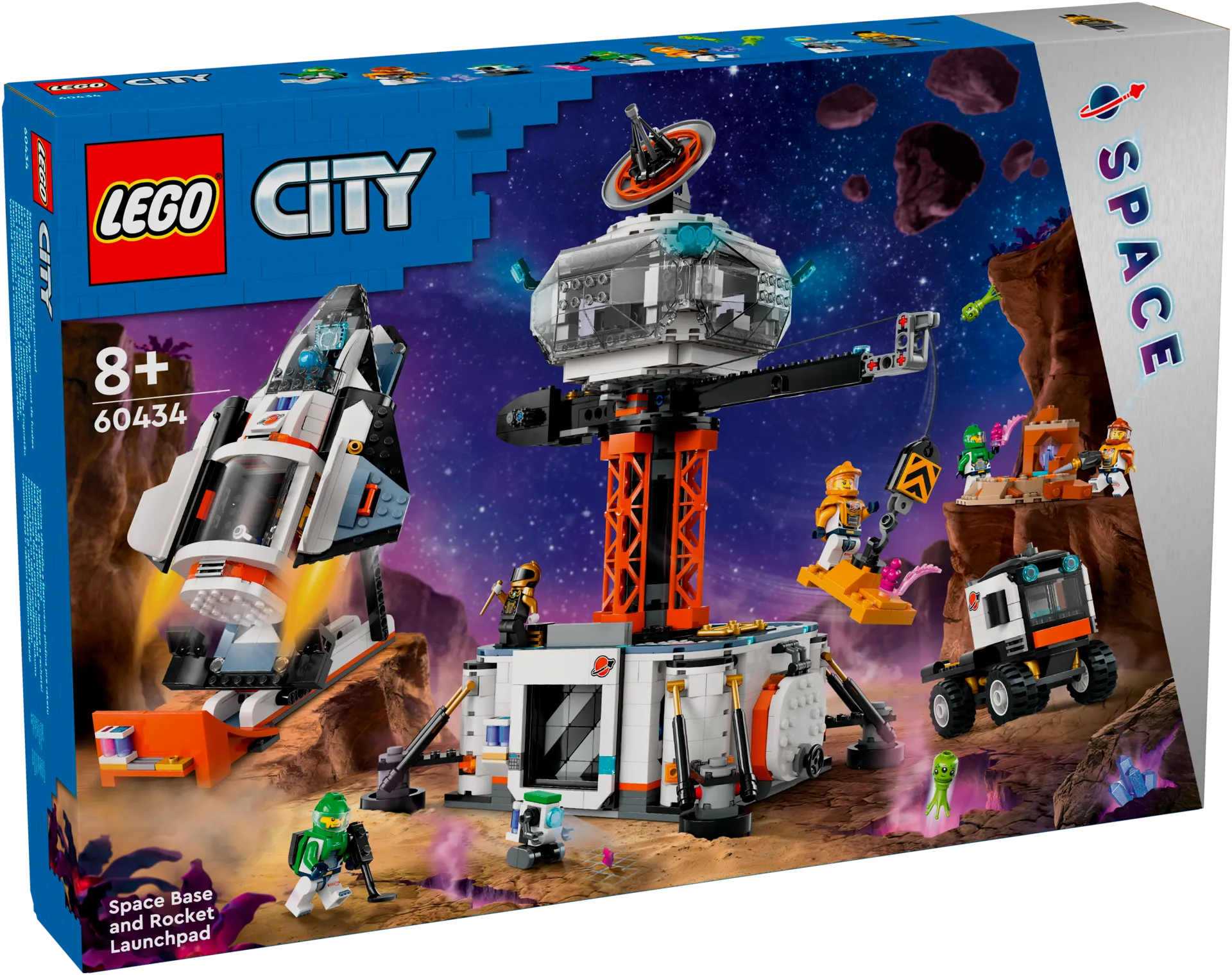 LEGO City Space 60434 Avaruusasema ja raketin laukaisualusta - 2