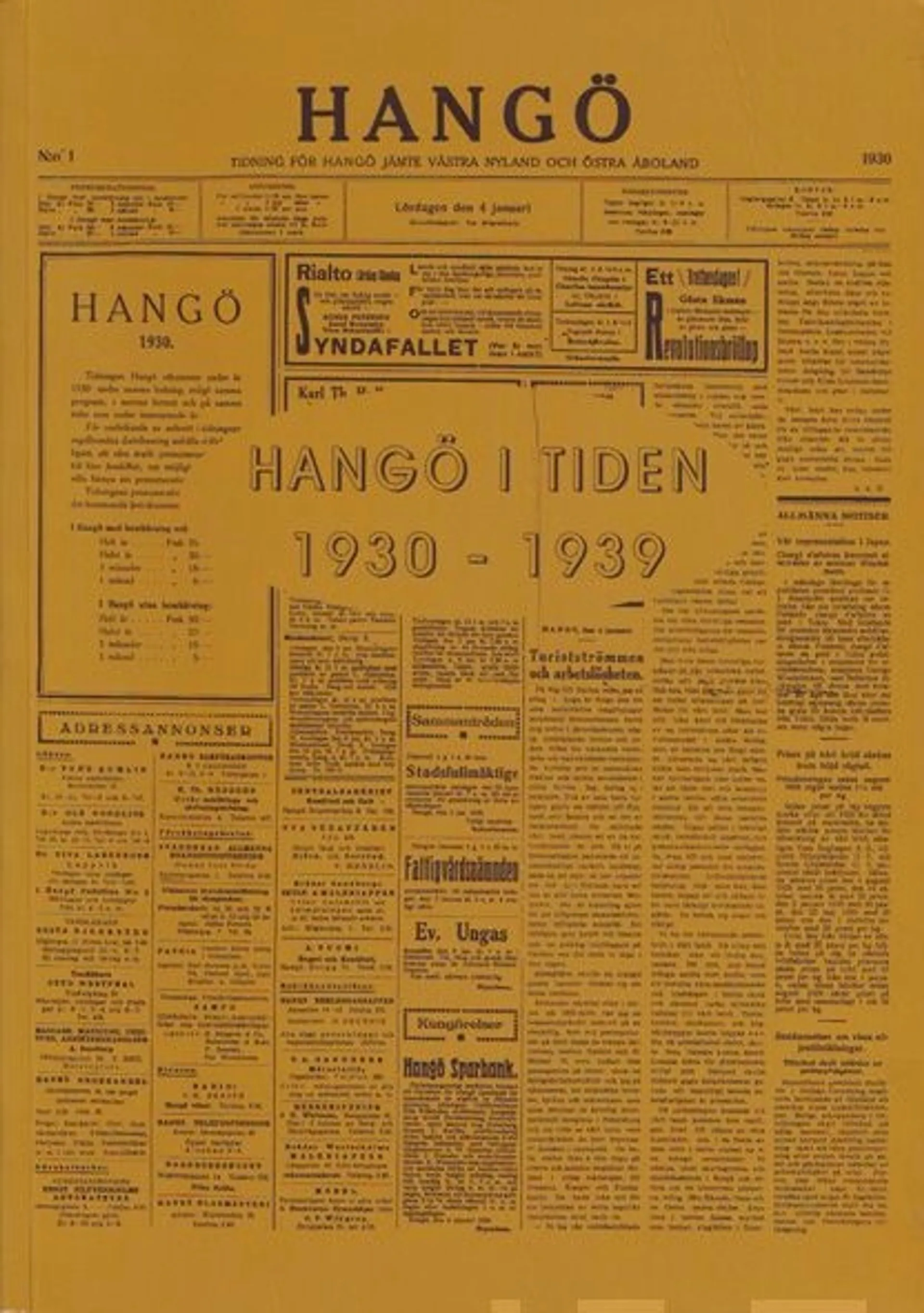 Hangö i tiden 1930-1939