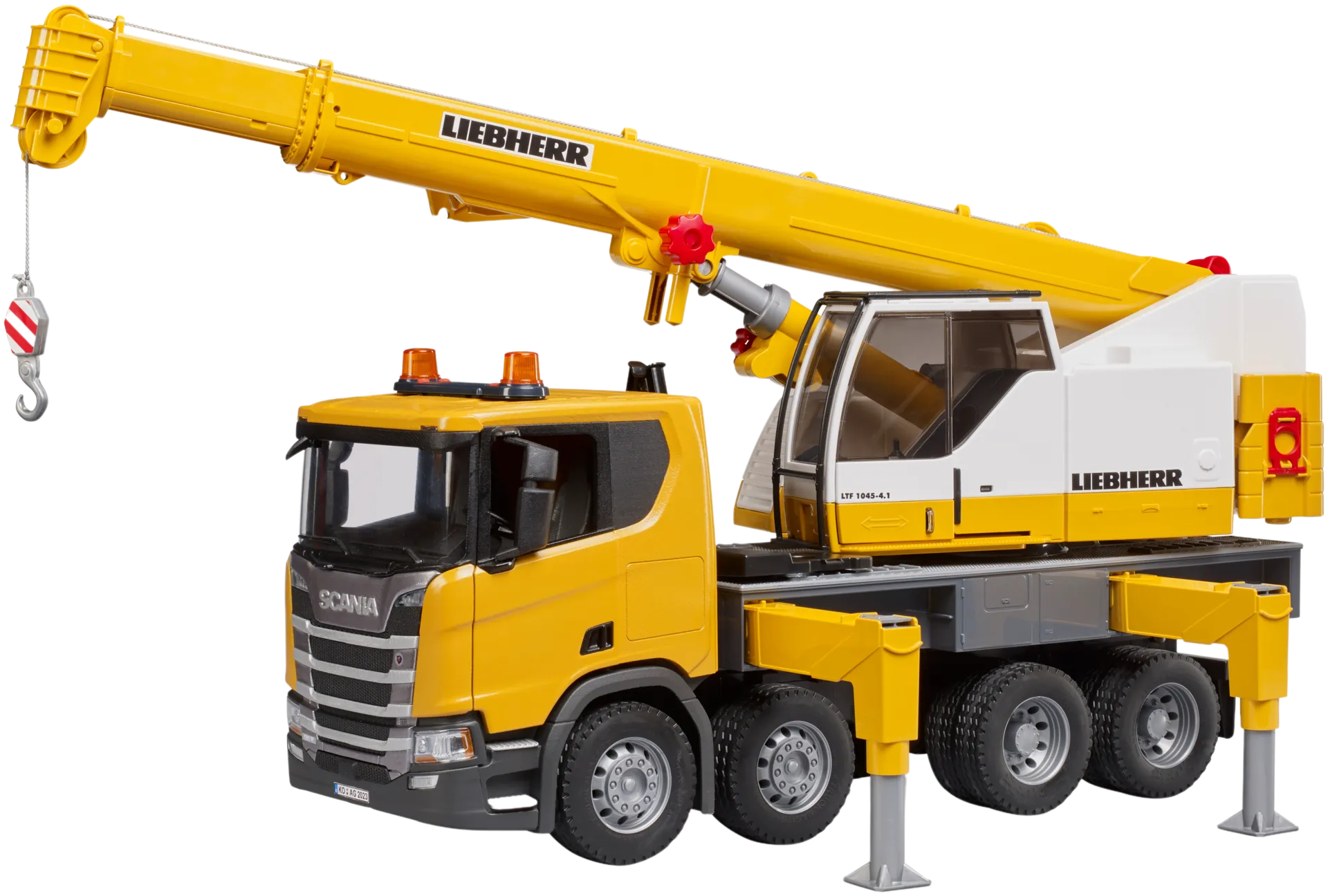 Bruder Scania Super 560R Liebherr nosturiauto - 2