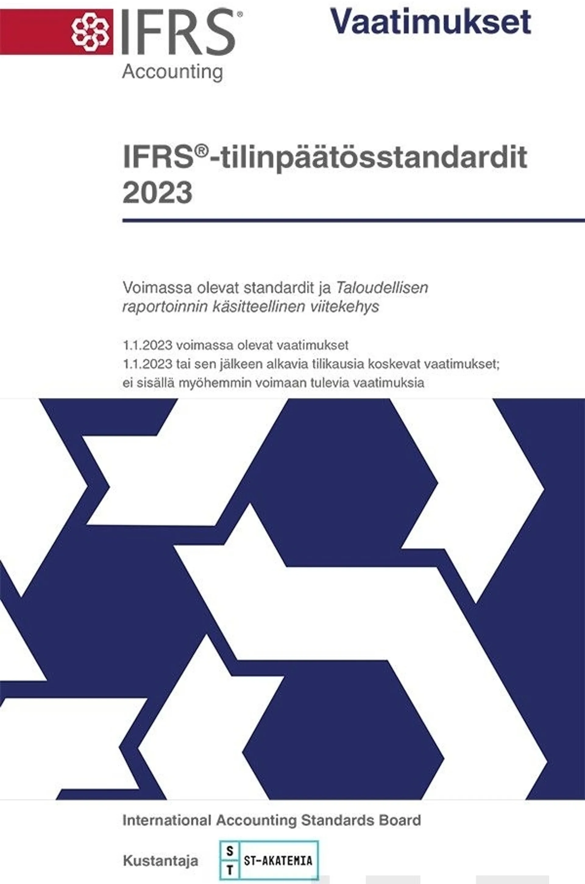 IFRS-tilinpäätösstandardit 2023 osa 1-2