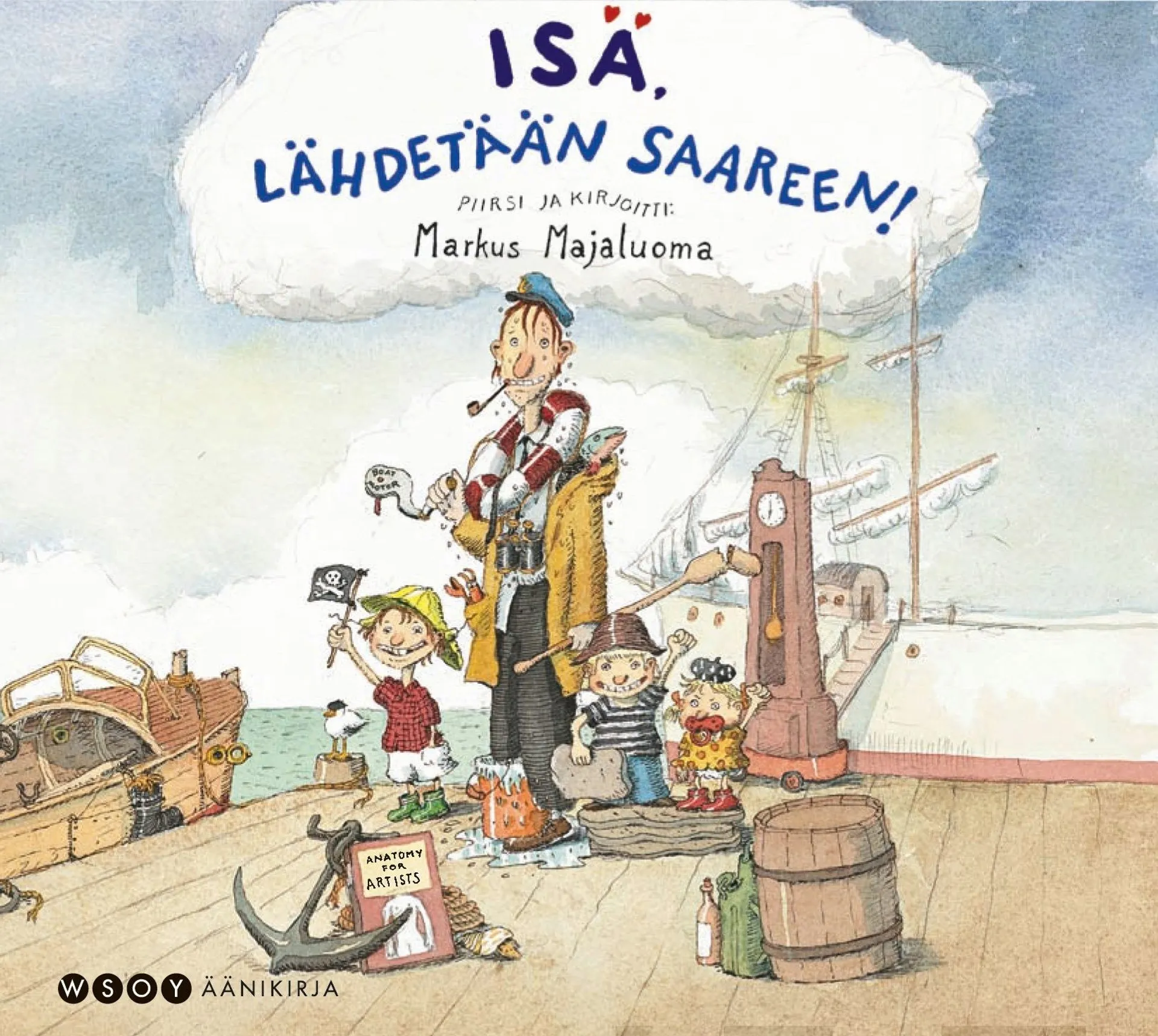 Isä, lähdetään saareen! (cd)