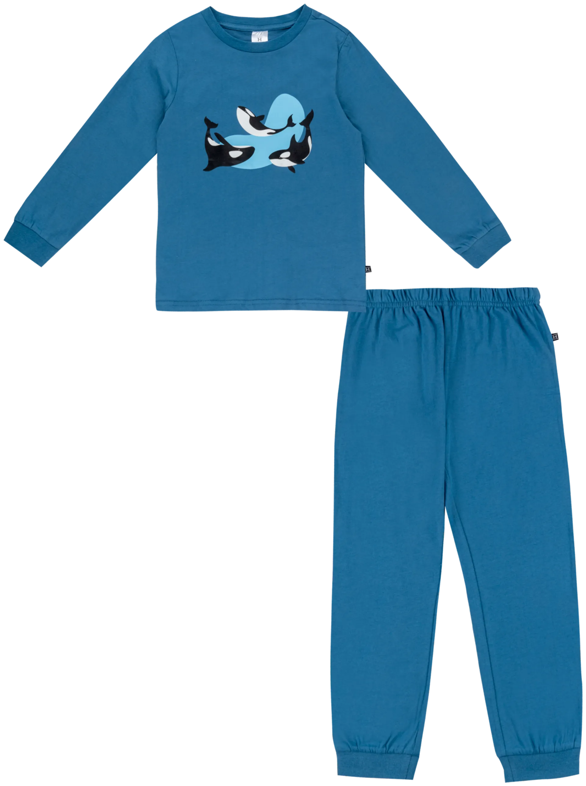 House lasten pyjama 232H032401 2-pack - BLUE AOP - 2