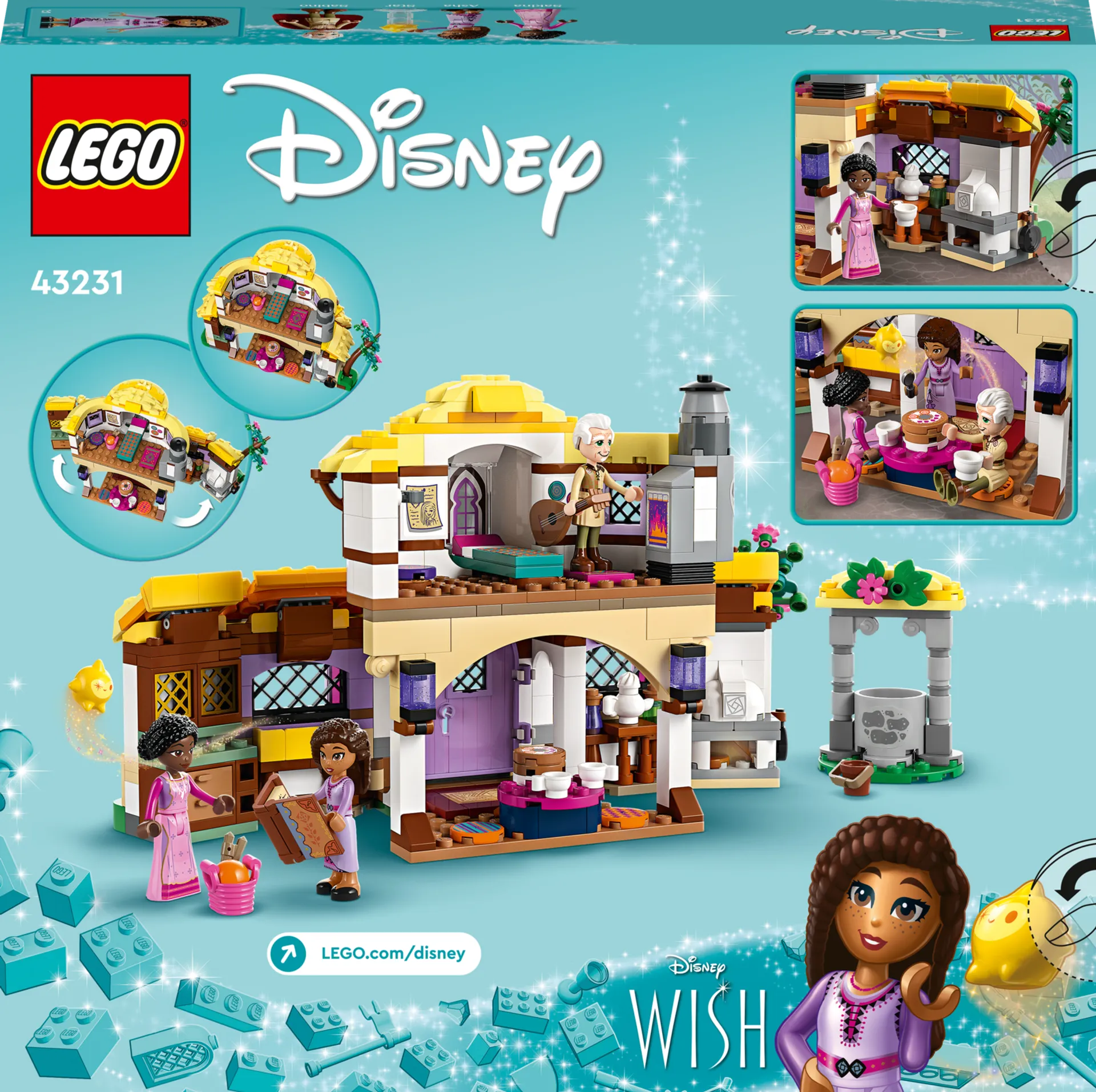 LEGO Disney Princess 43231 Ashan mökki - 2