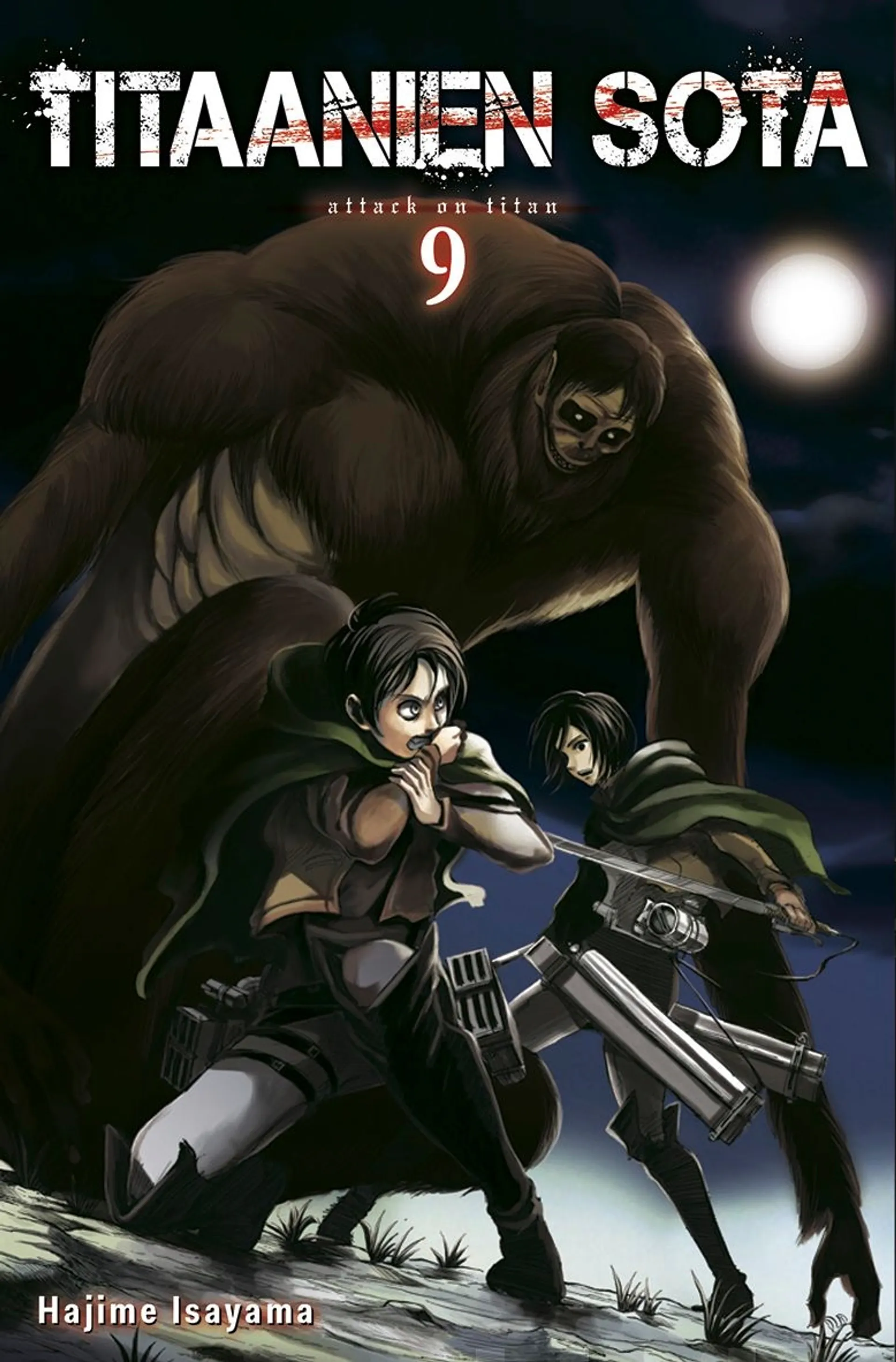 Isayama, Titaanien sota 9 - Attack on titan