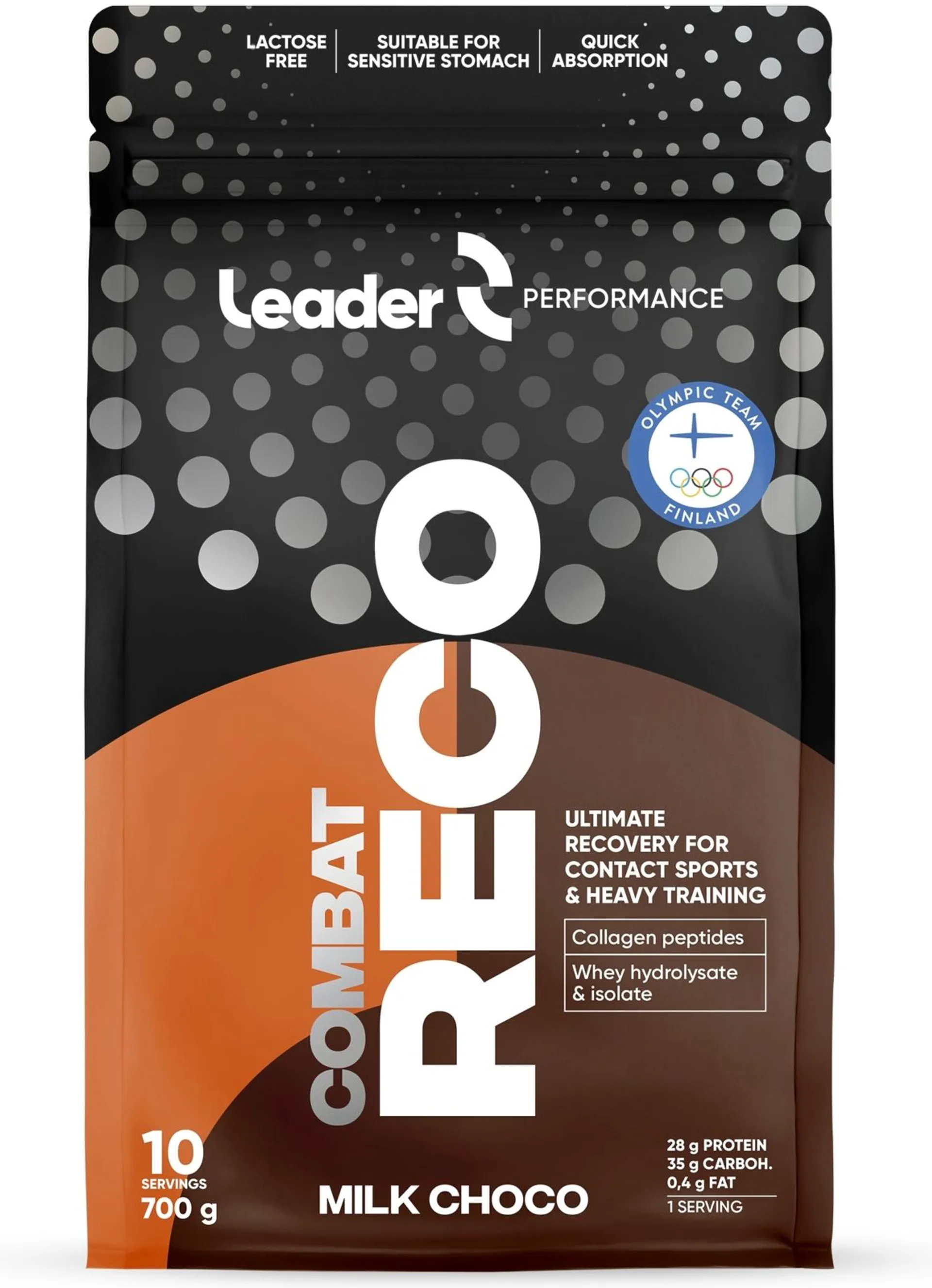 Leader Performance Combat Reco urheilujuomajauhe maitosuklaanmakuinen 700 g