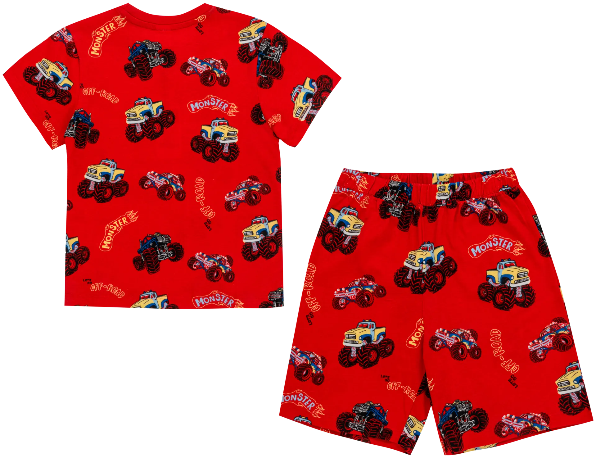 House lasten shortsipyjama 232H382416 - RED - 2