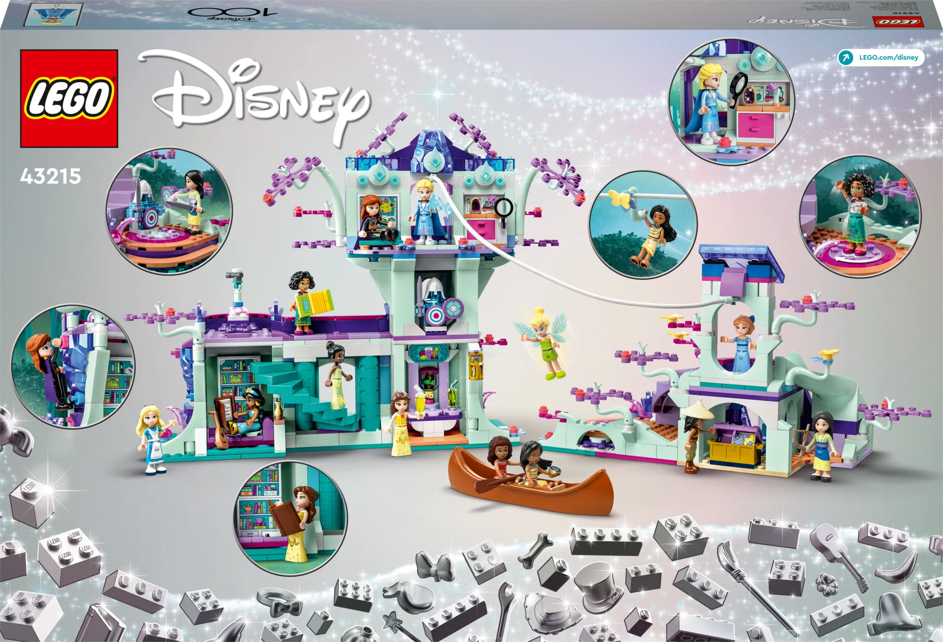 LEGO® Disney Classic 43215 Lumottu puumaja - 2