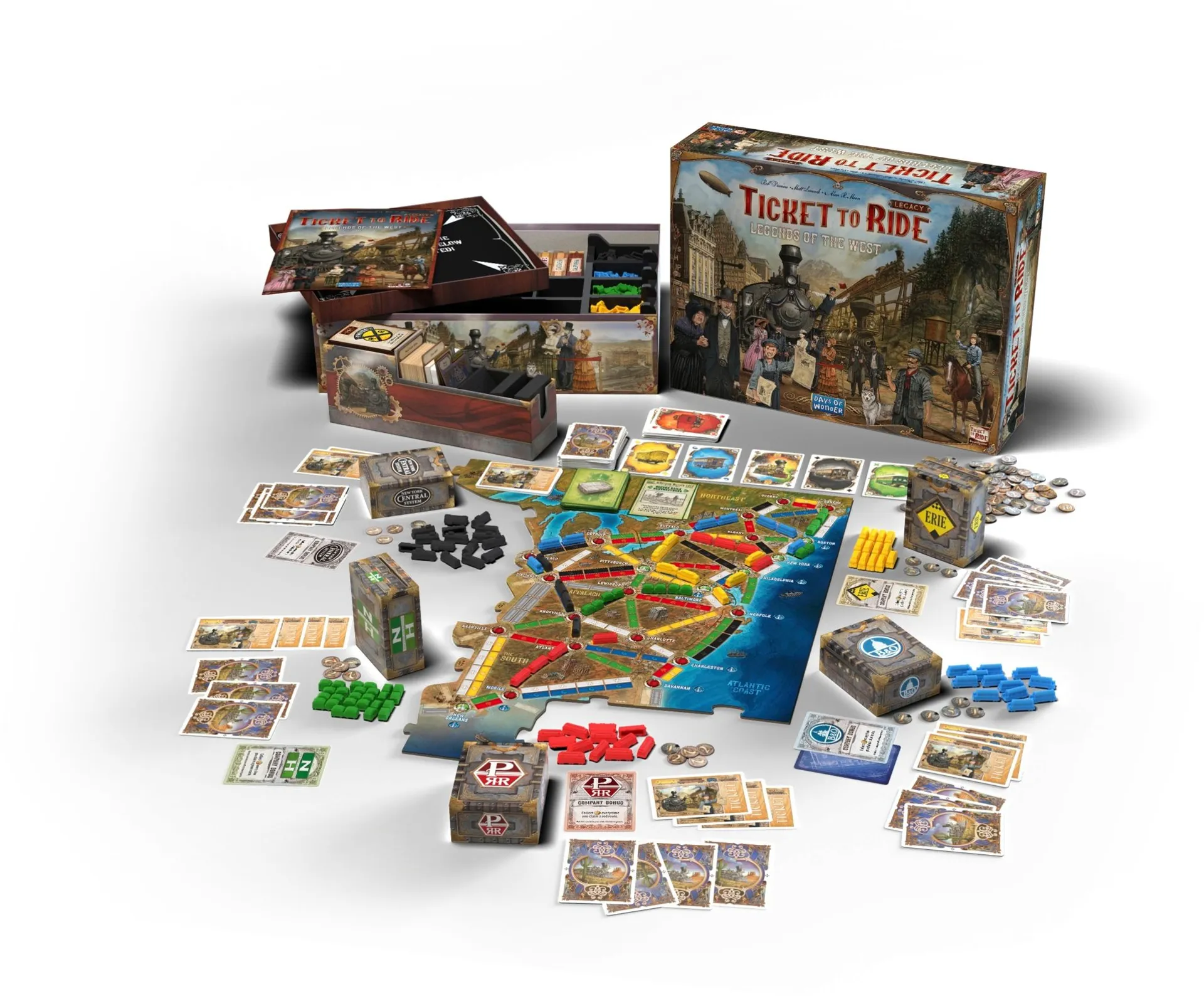 Ticket to Ride Legacy: Legends of the West - 2