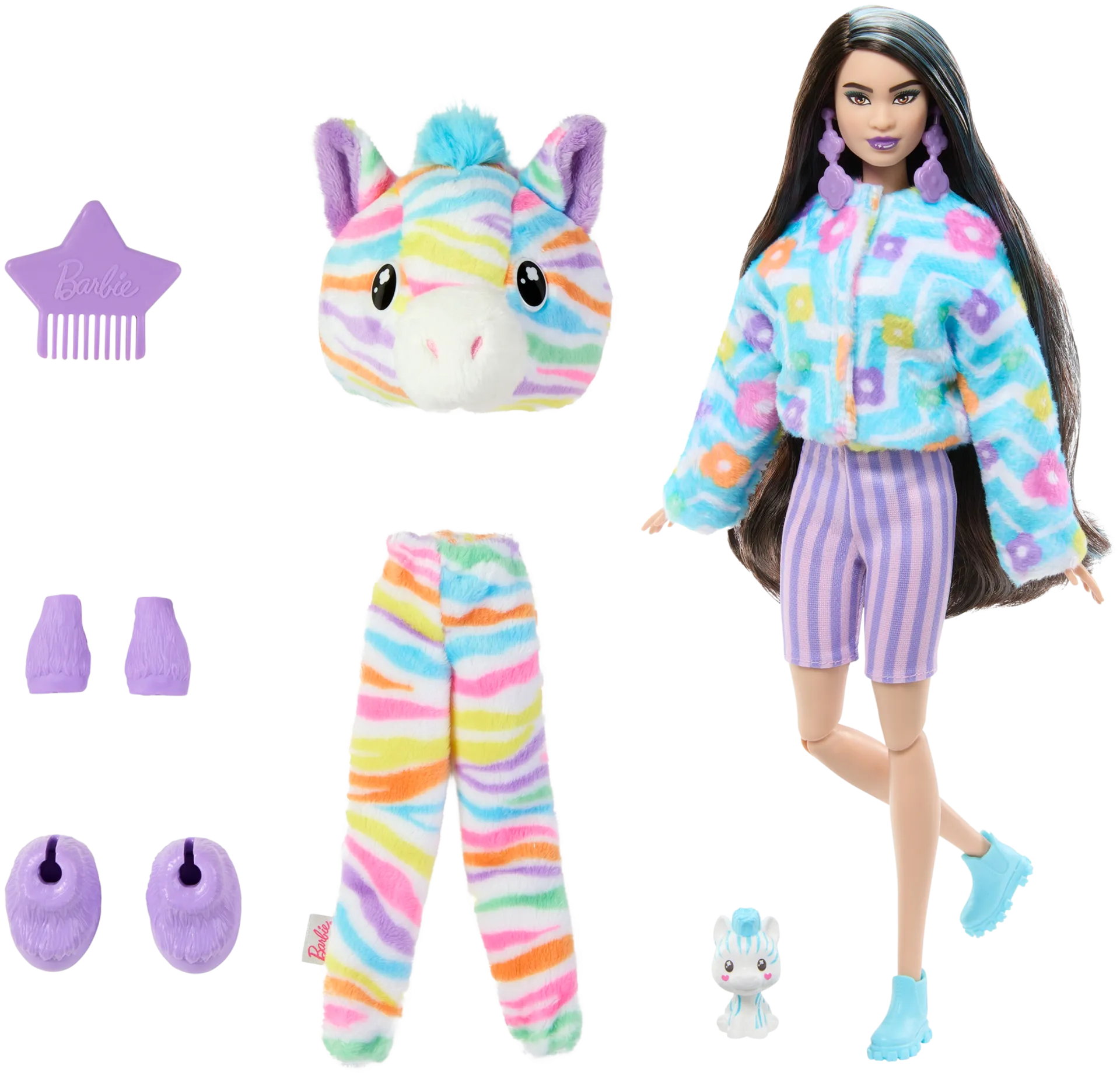 Barbie Cutie Reveal Color Dreams -muotinukke - 7