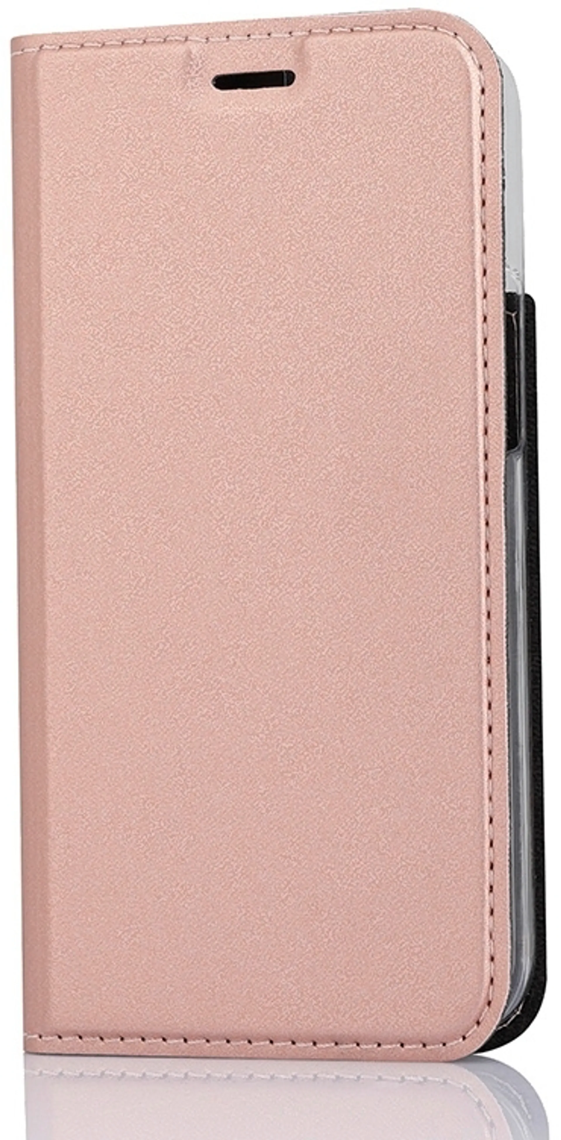 Wave Book Case, Apple iPhone 12 mini, Ruusukulta - 1