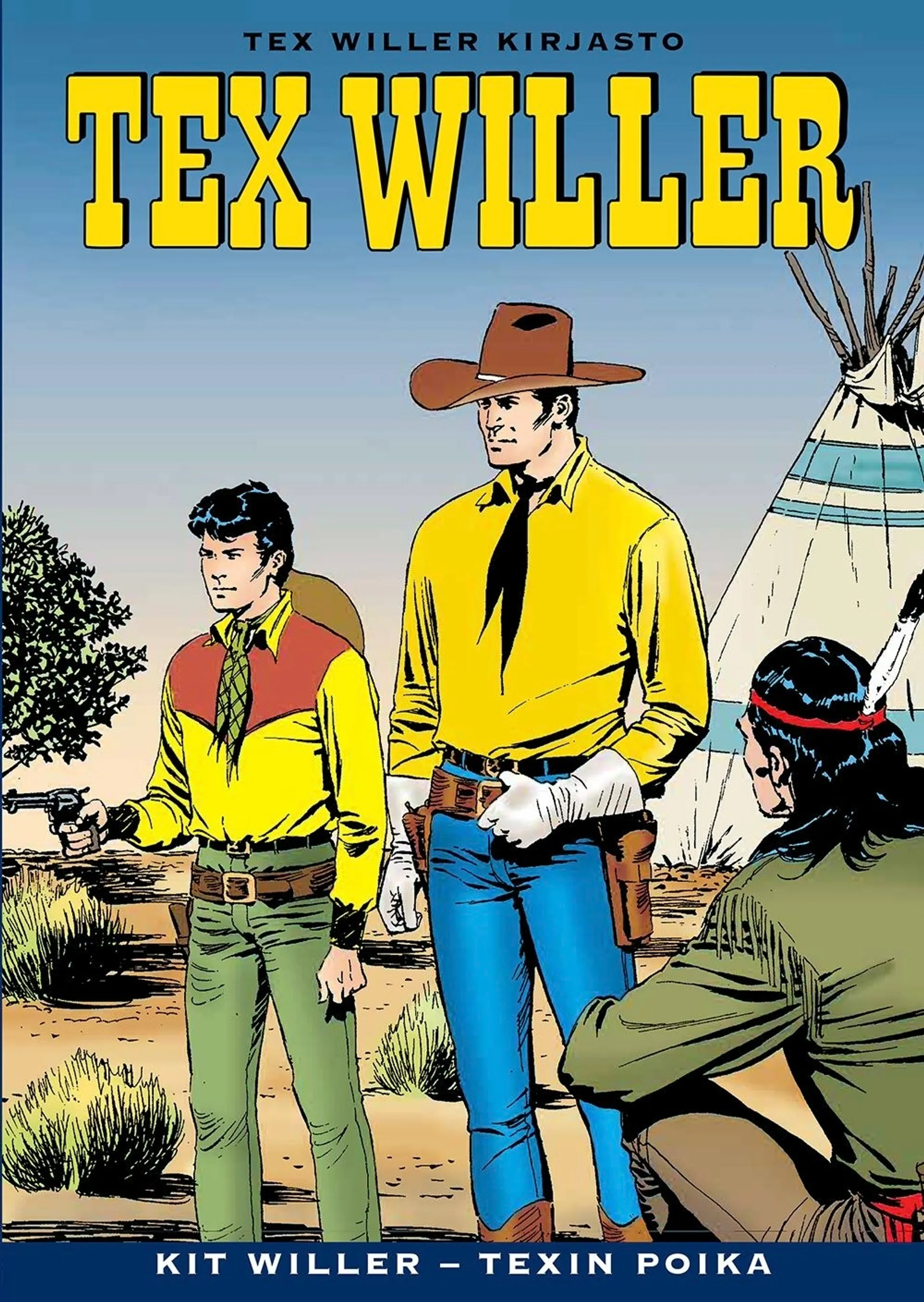 Bonelli, Tex Willer Kirjasto 7: Kit Willer - Texin poika