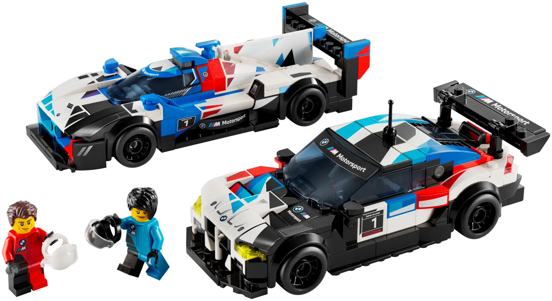 LEGO® Speed Champions 76922 BMW M4 GT3 ja BMW M Hybrid V8 kilpa-autot - 4