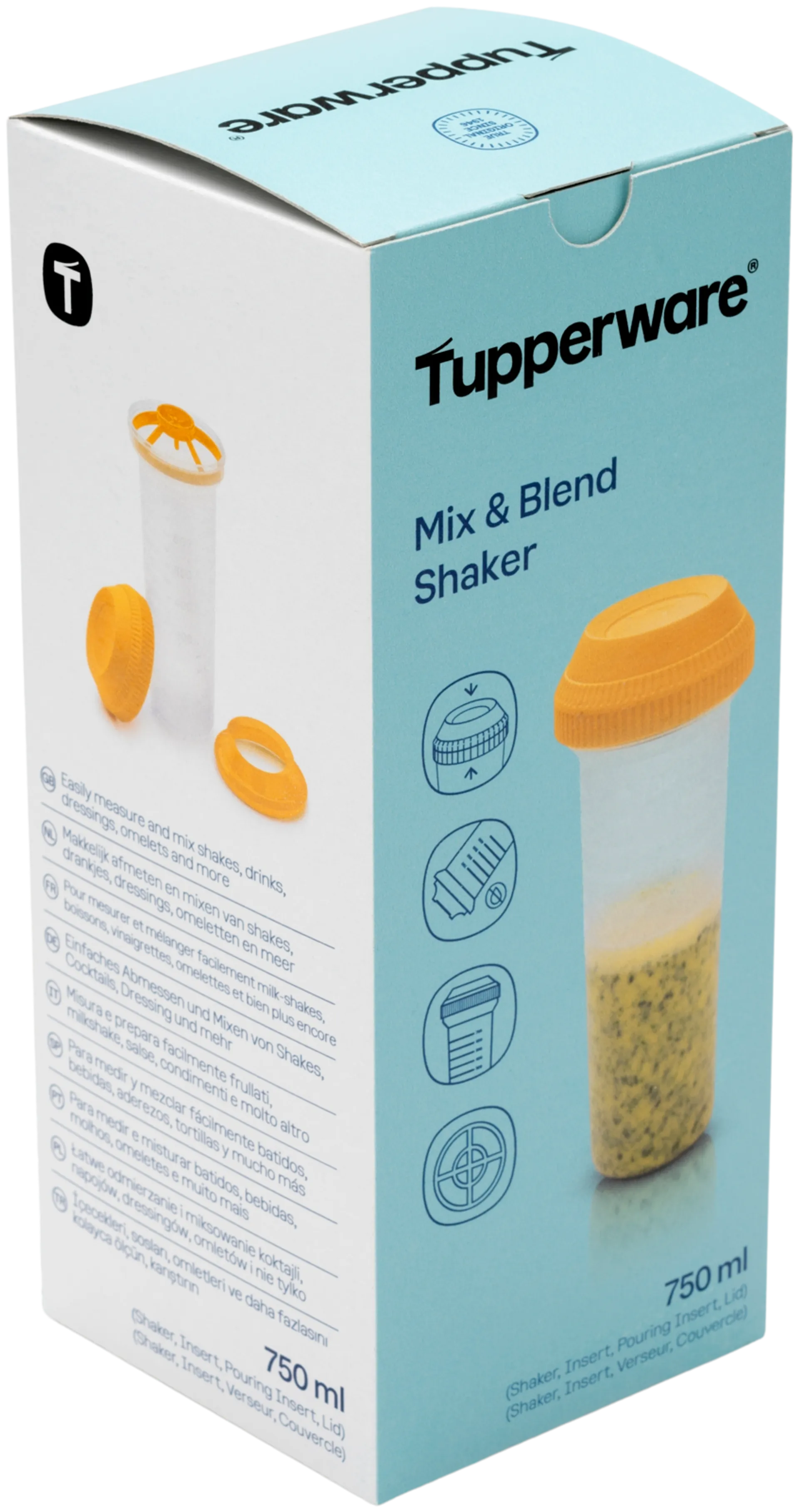 Tupperware shaker Mix & Blend 750 ml - 3