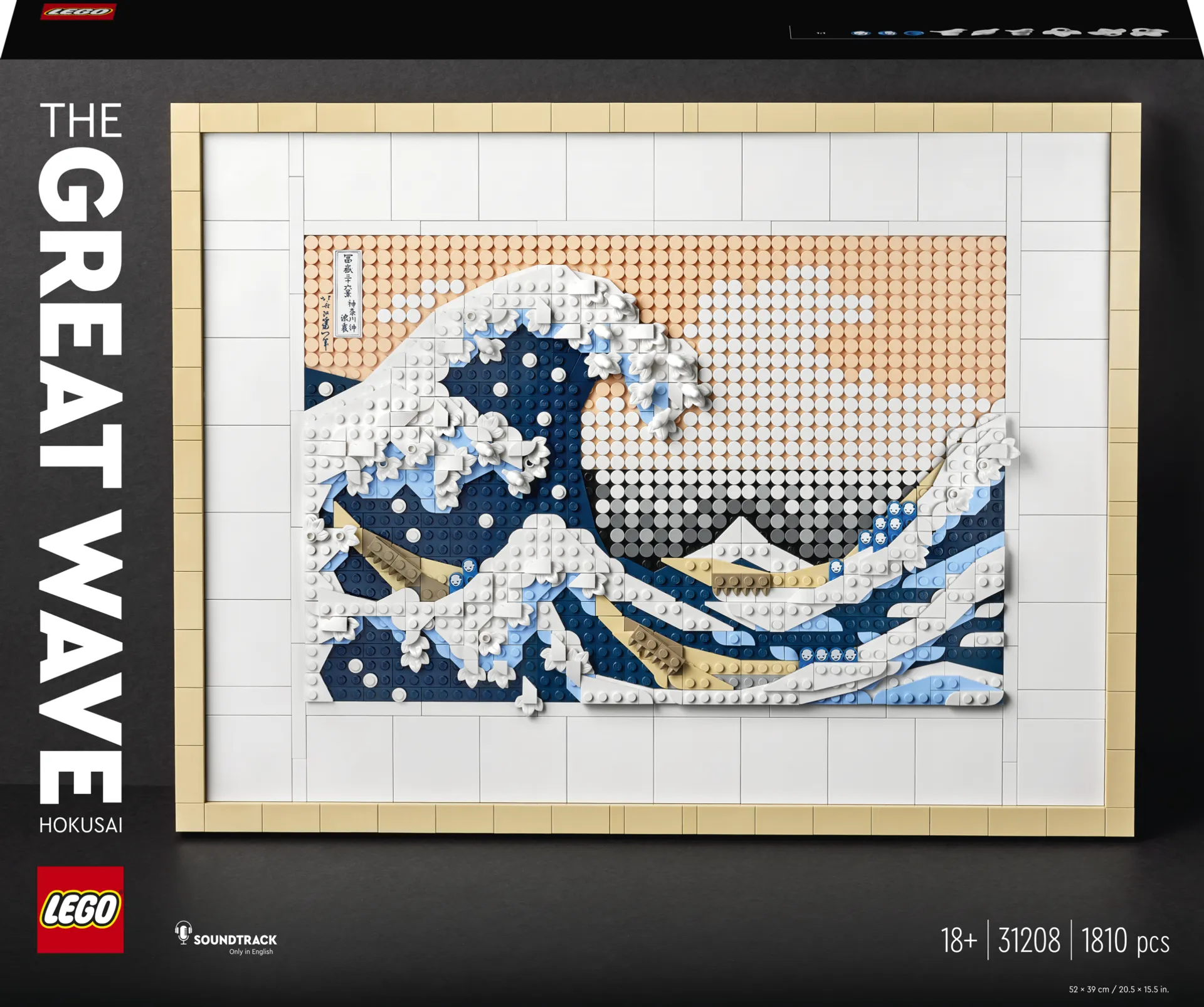 LEGO® Art 31208 Hokusai – Suuri aalto - 1