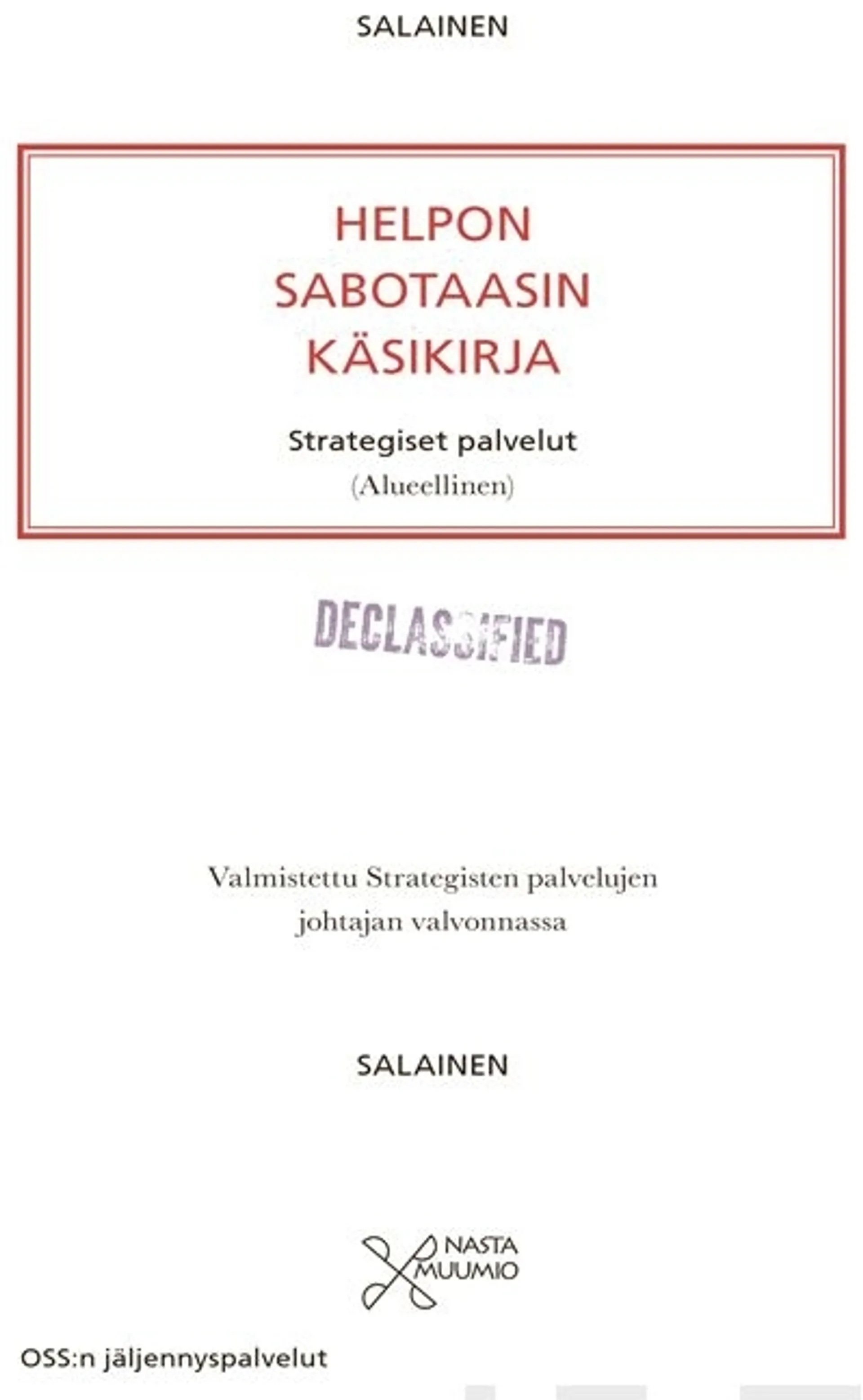 Helpon sabotaasin käsikirja