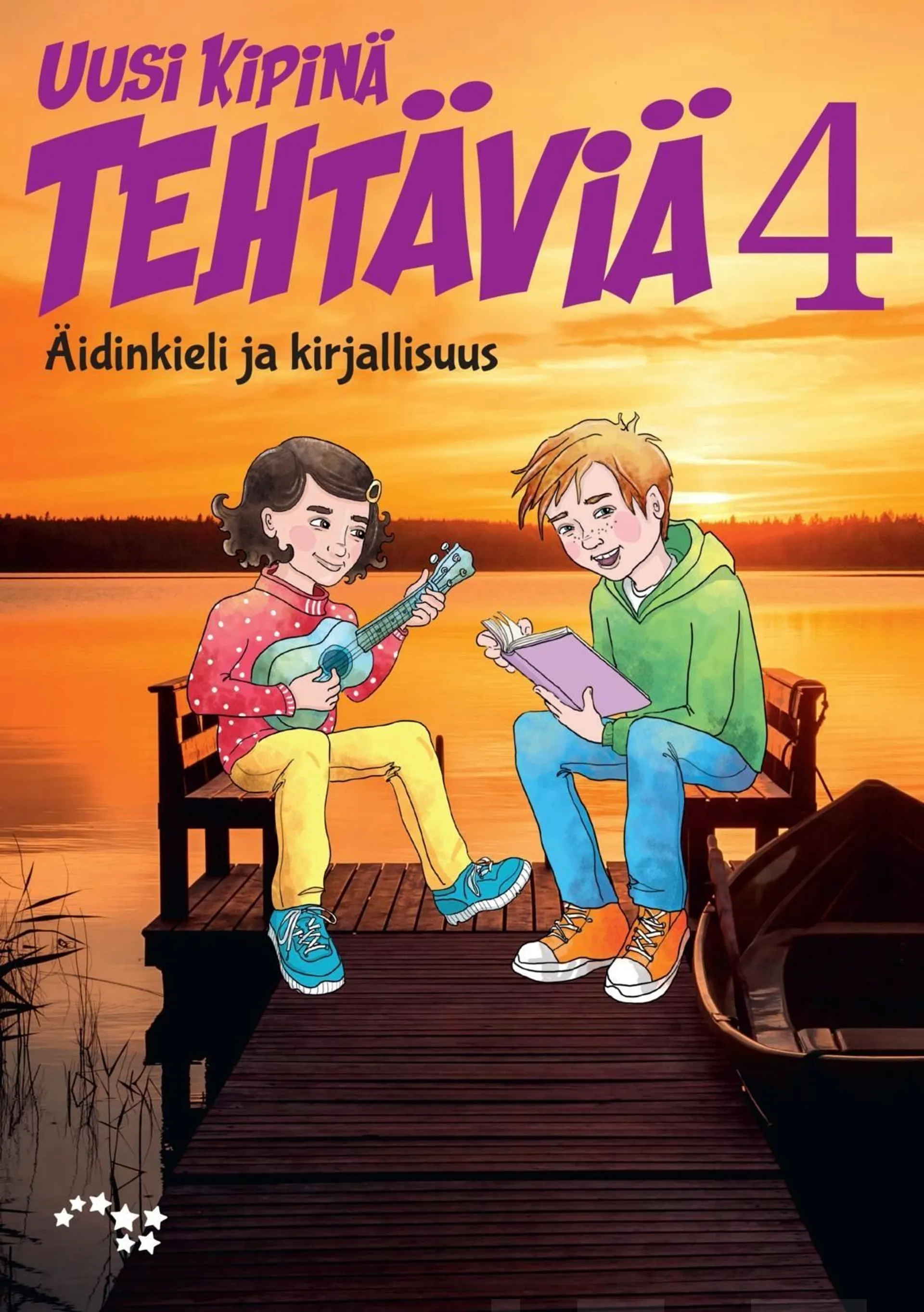 Arvaja, Uusi Kipinä 4 tehtäviä - Äidinkieli ja kirjallisuus