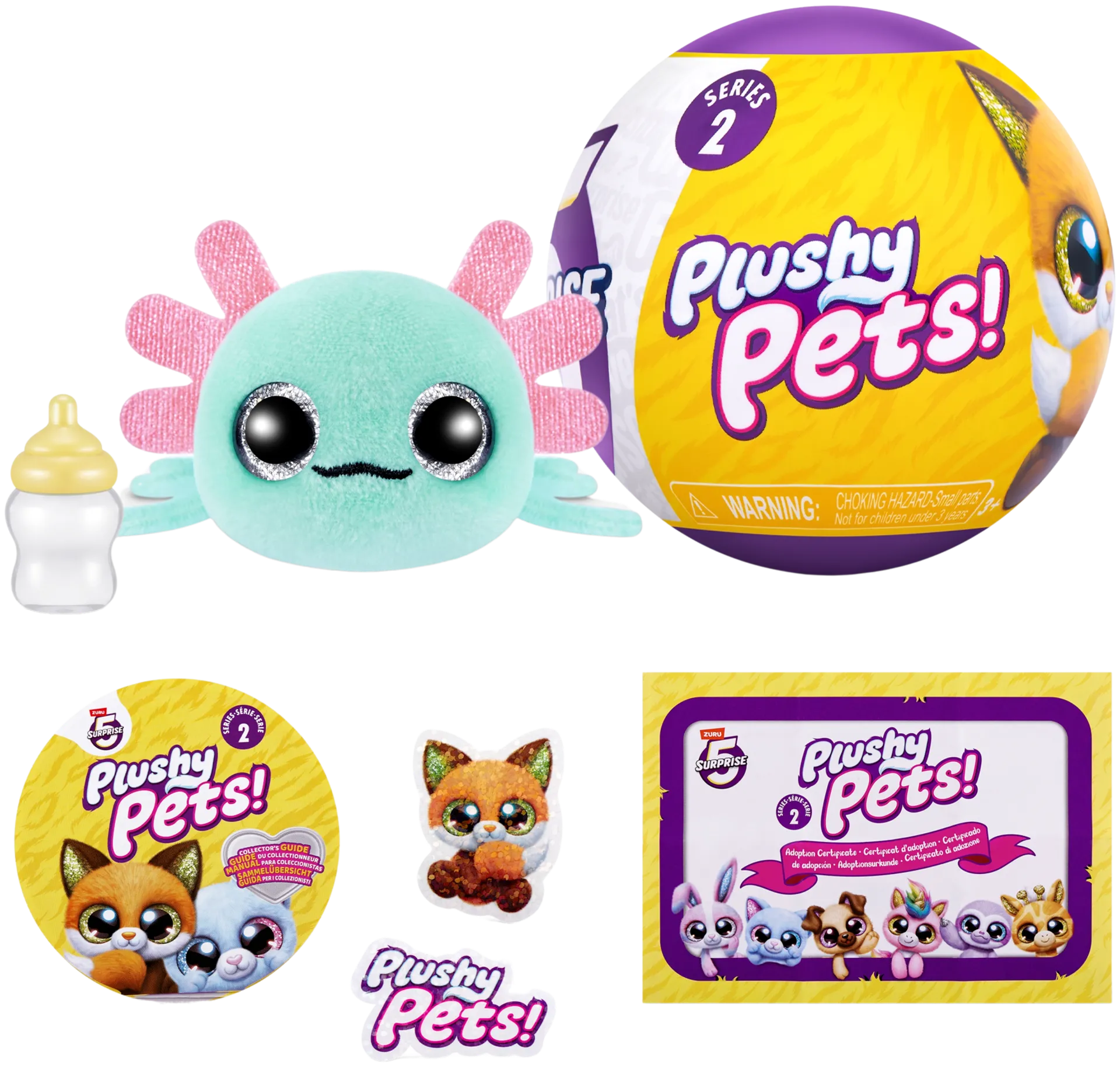 5 Surprise pehmolelu Plushy Pets! Series 2 - 14