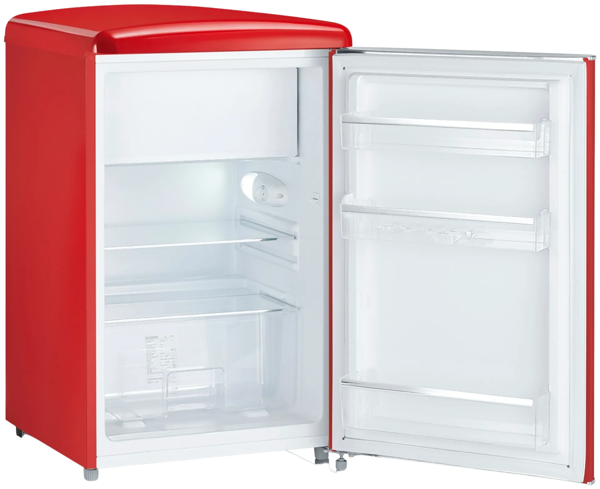 Severin jääkaappi pakastelokerolla RKS8830 punainen - 2