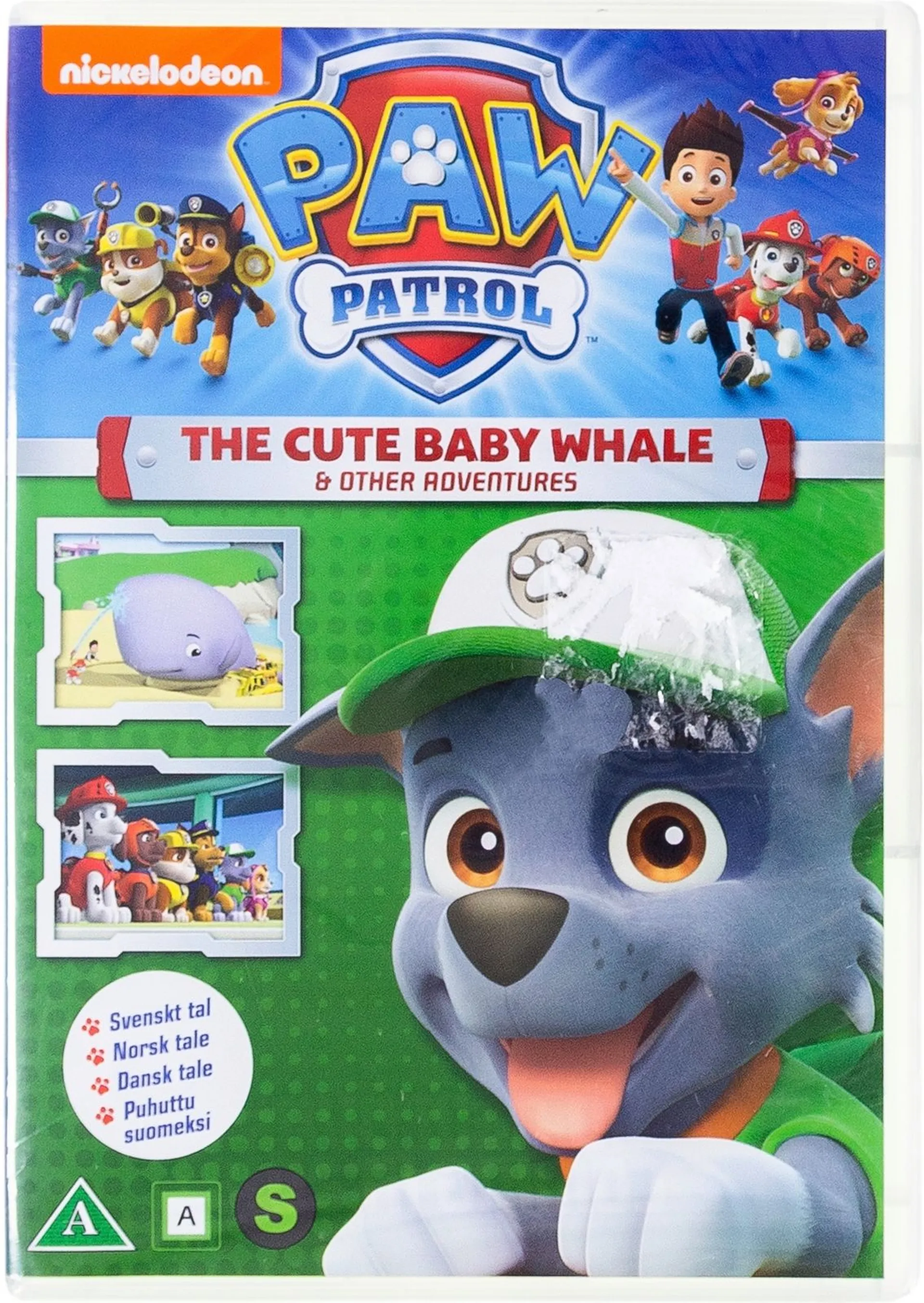 Paw Patrol kausi 1 osa 1 - Valaanpoika pulassa DVD