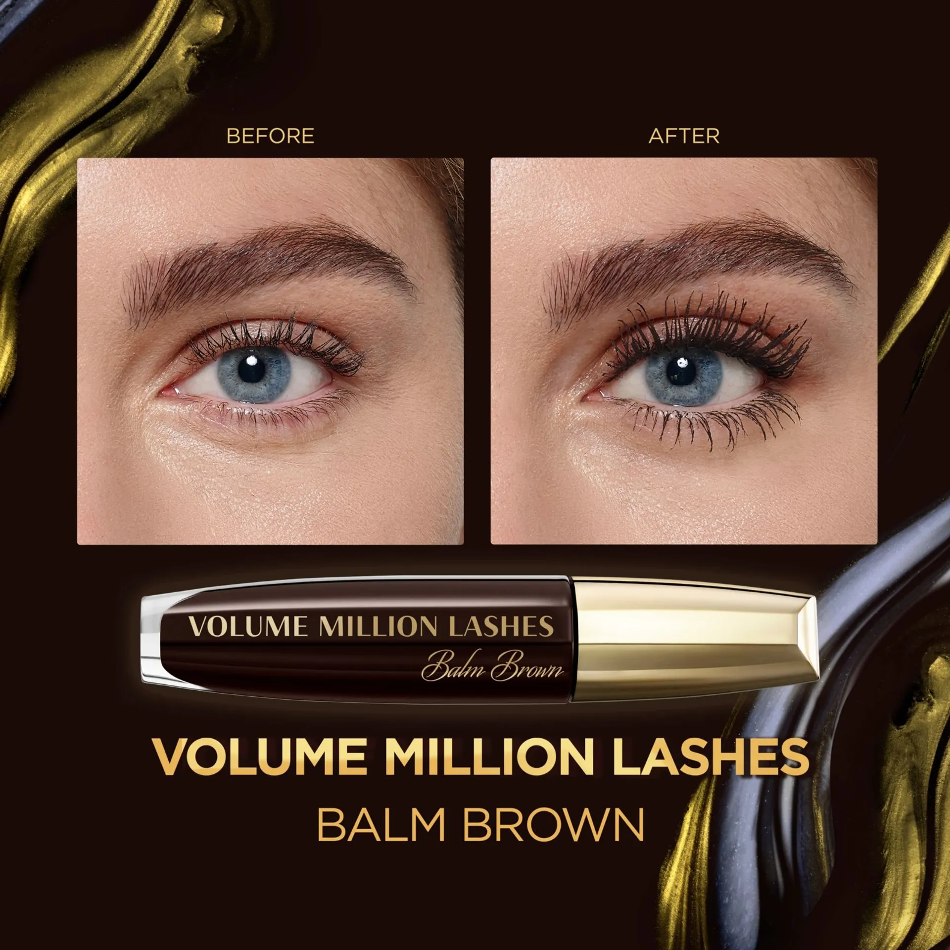 L'Oréal Paris Volume Million Lashes Balm Brown maskara 8,9ml - 4