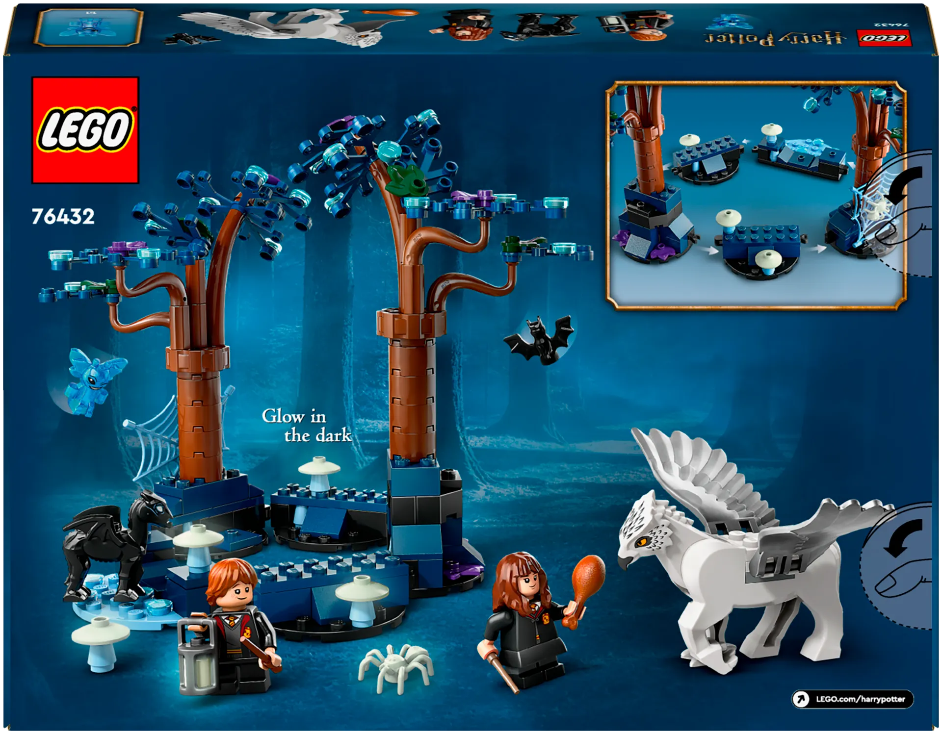 LEGO® Harry Potter TM 76432 Kielletty metsä: Taikaolennot - 3