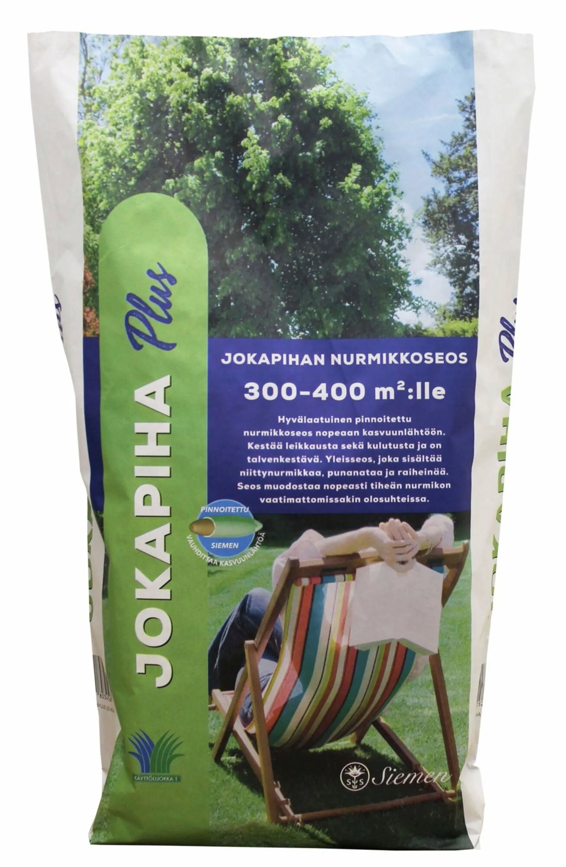 Siemen Jokapiha Plus nurmikkoseos 10 kg