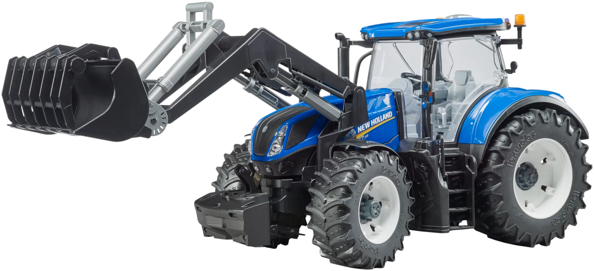 Bruder New Holland T7.315 traktori etukuormaajalla - 1