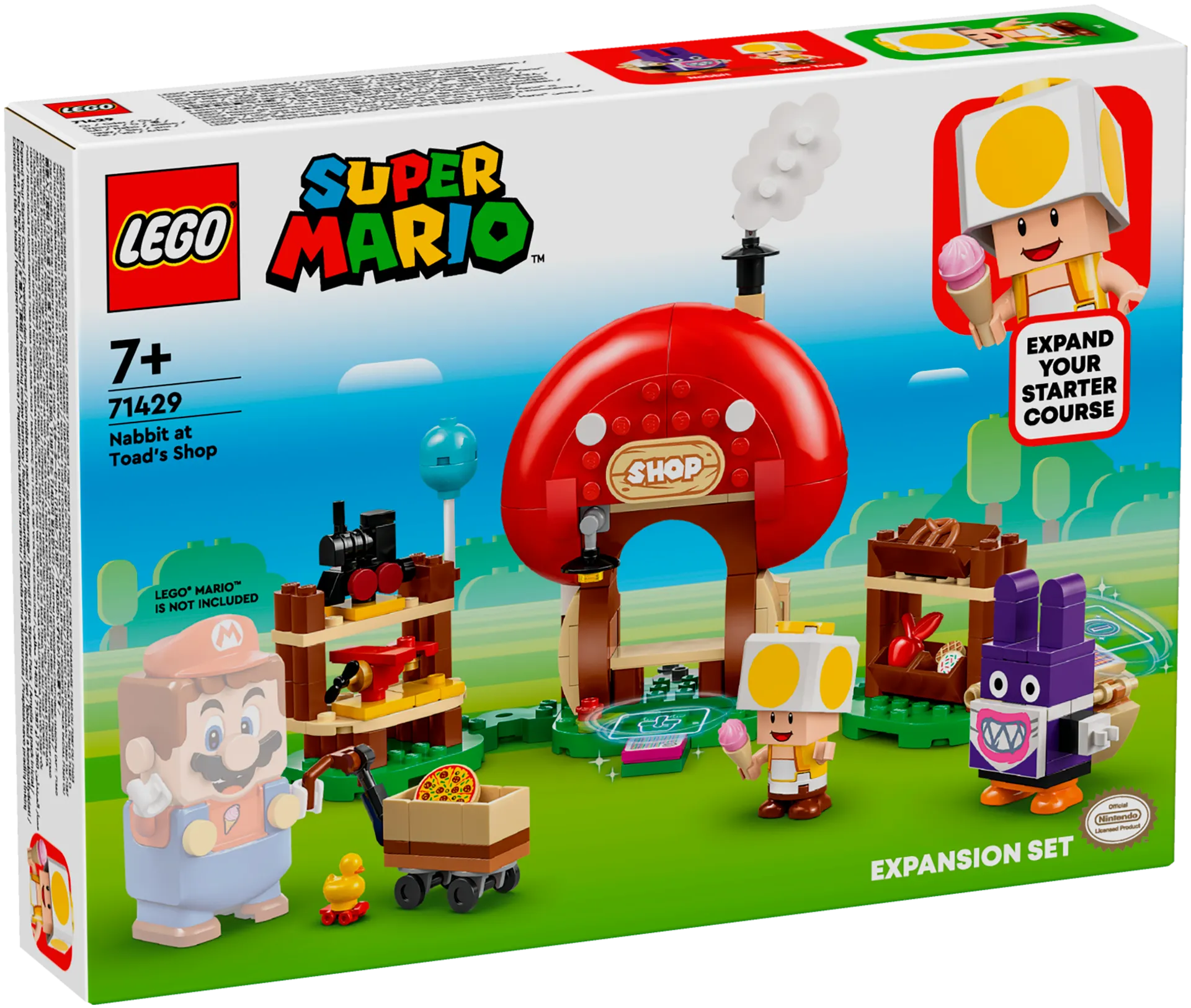 LEGO Super Mario 71429 Nabbit Toadin kaupassa laajennussarja - 2