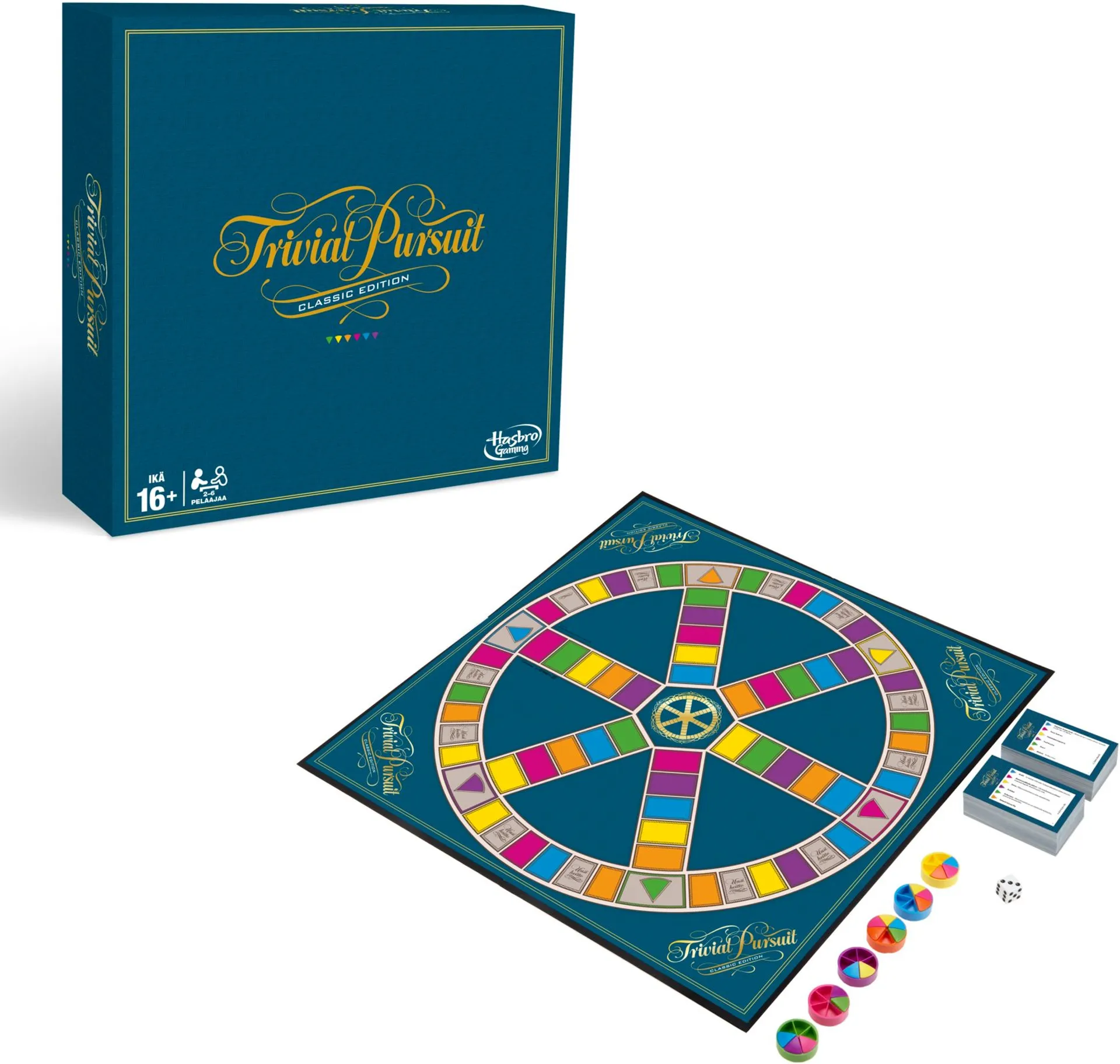 Hasbro Gaming Trivial Pursuit Classic Edition lautapeli - 1
