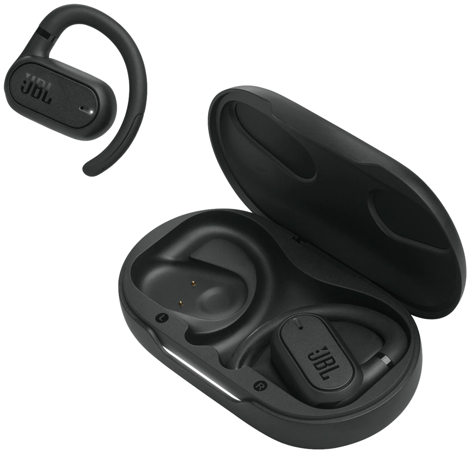 JBL Bluetooth nappikuulokkeet Soundgear Sense musta - 10